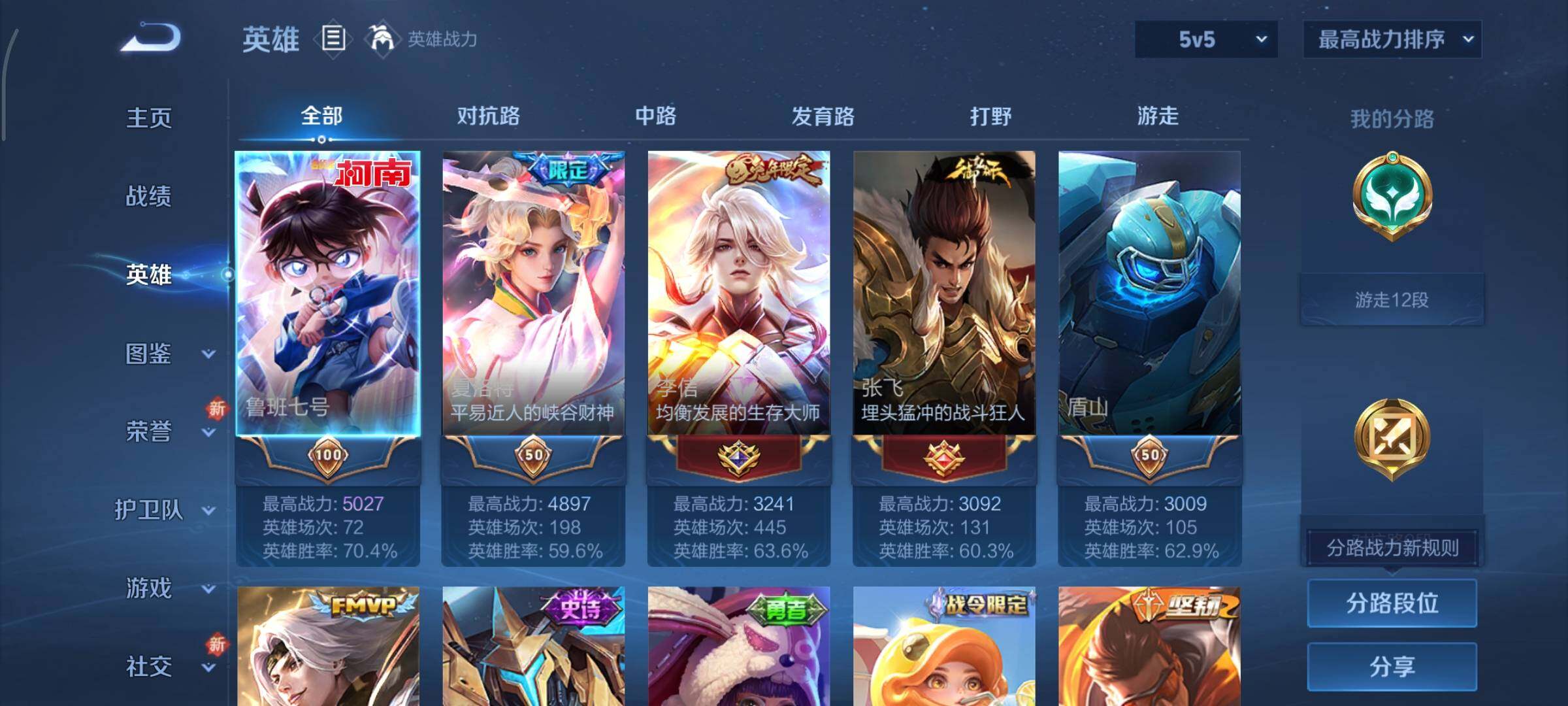 WZCMY3362763王者荣耀账号详情图3