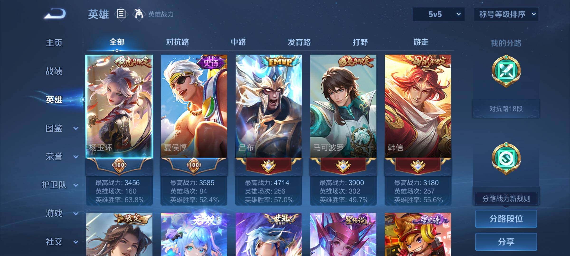 WZCMW3372589王者荣耀账号详情图3