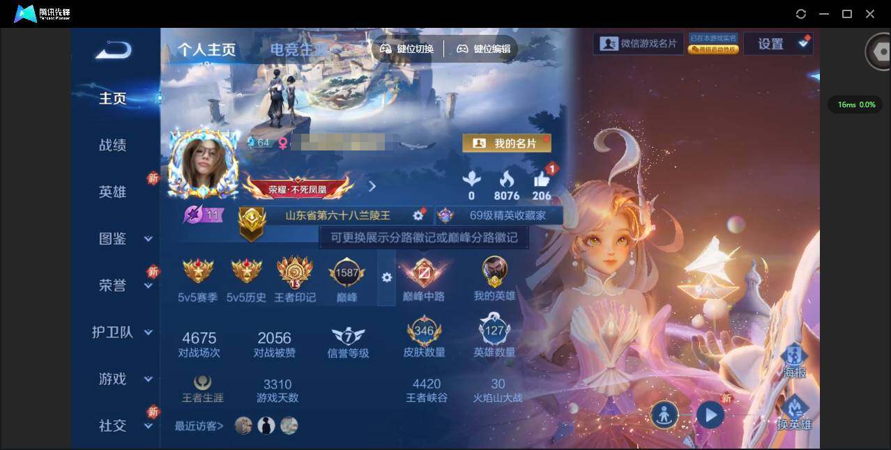 WZQM3363130王者荣耀账号详情图3