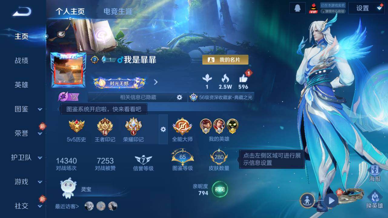 WZ0349399王者荣耀账号详情图8