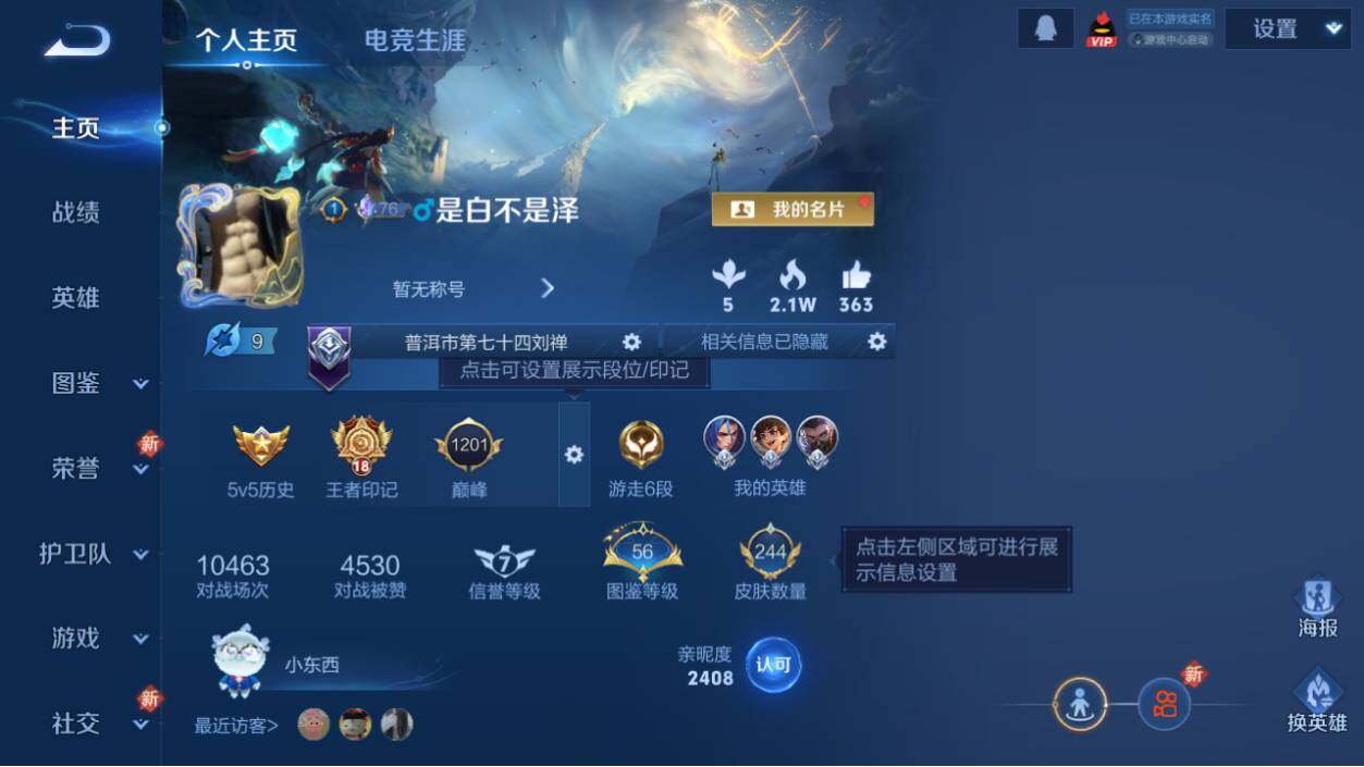 WZ0349402王者荣耀账号详情图13