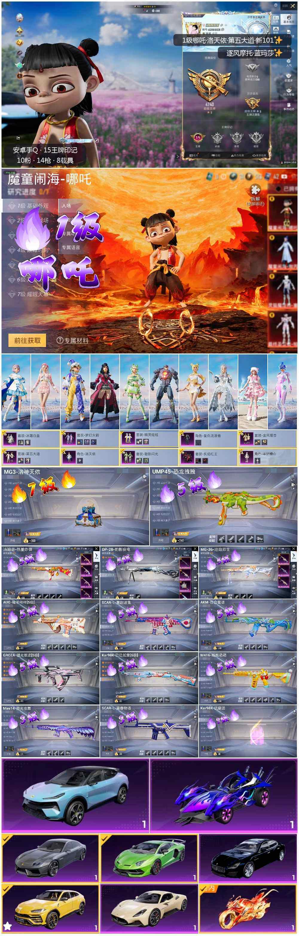 HPLE3383298和平精英账号详情图2 HPLE3383298和平精英账号详情图2