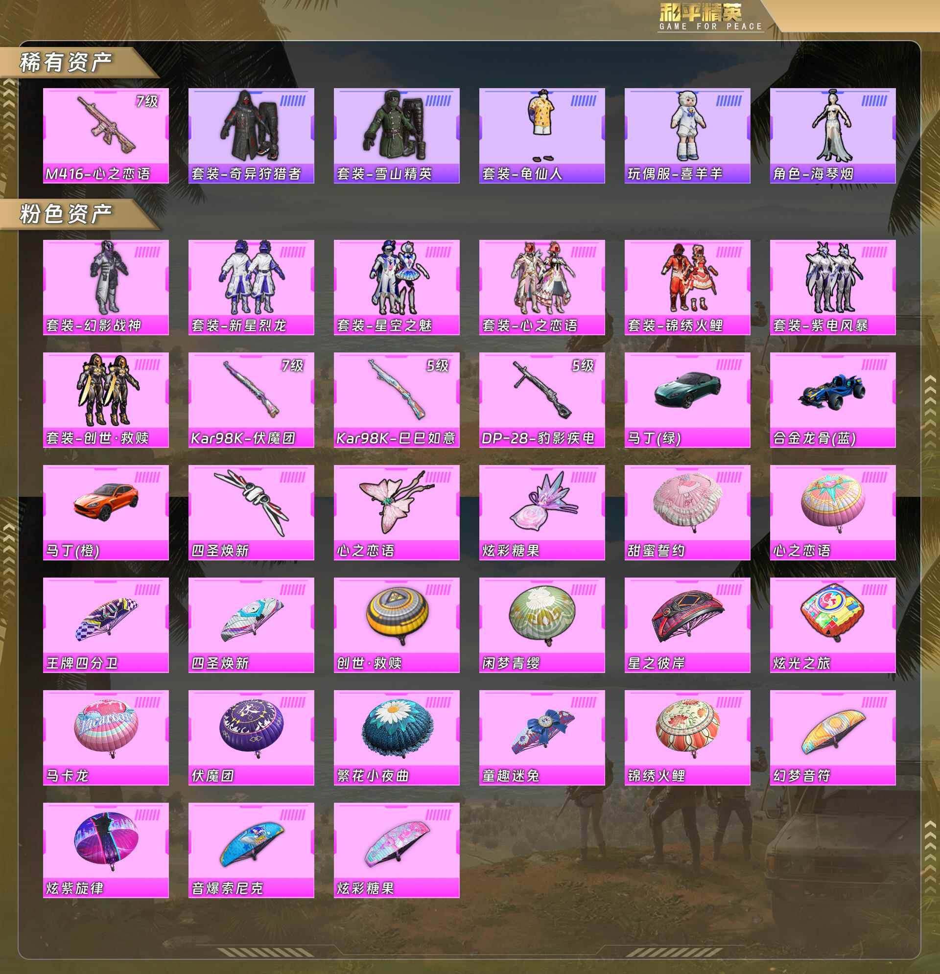 HPCMW478175和平精英账号详情图5