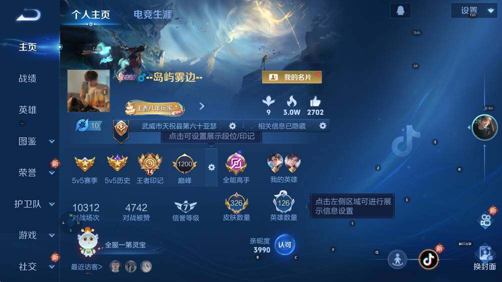 WZCMW3369076王者荣耀账号详情图8