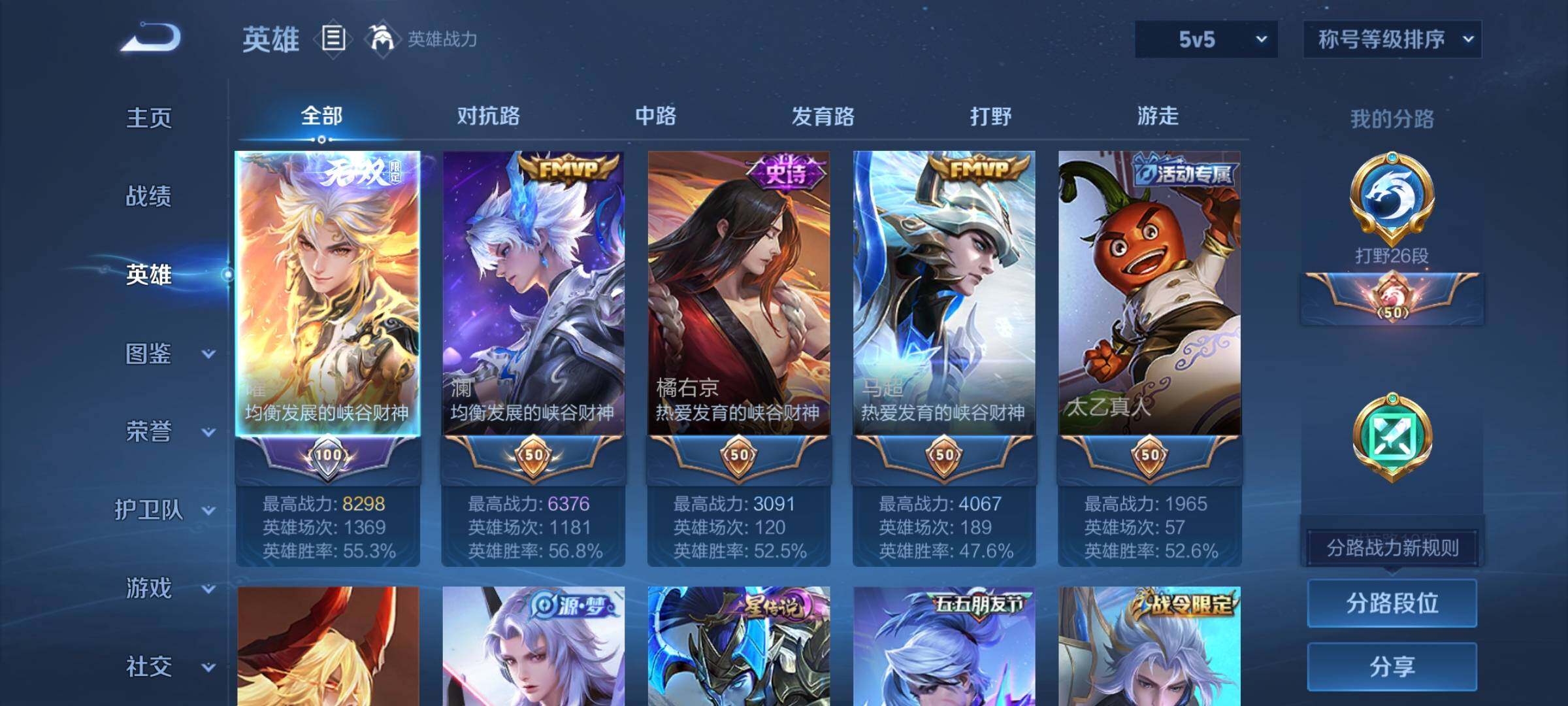 WZCMW3371570王者荣耀账号详情图3