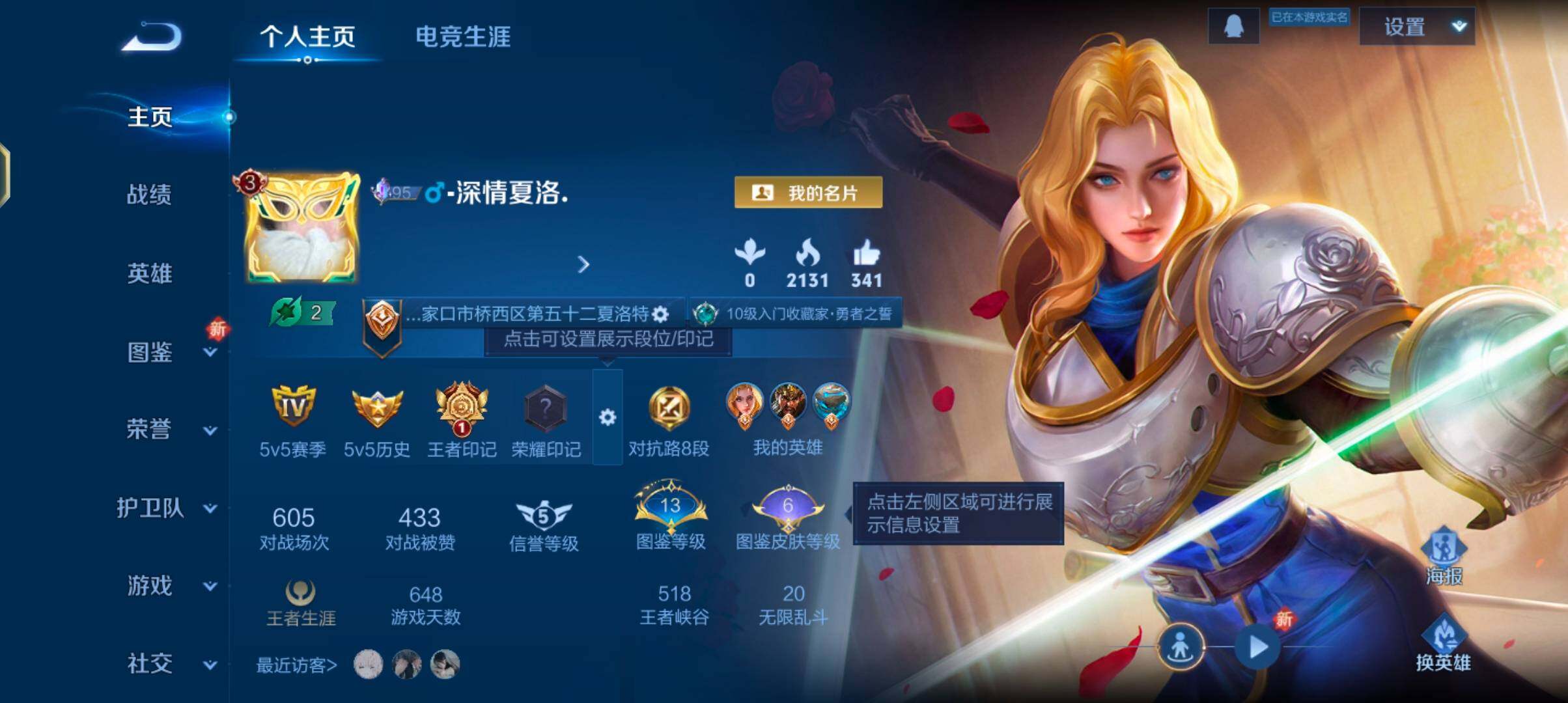 WZJZ3371965王者荣耀账号详情图3