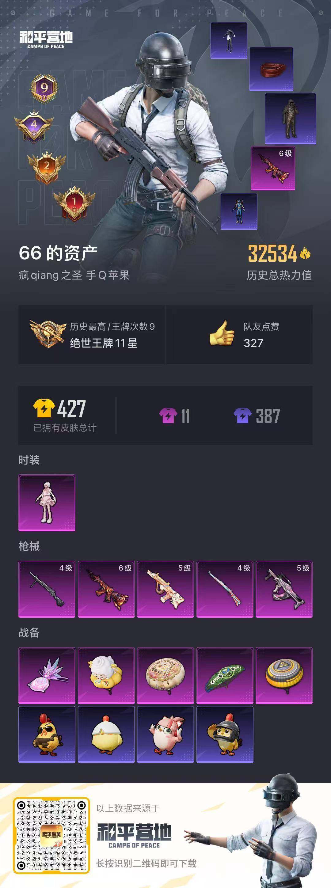 HPQM3382339和平精英账号详情图5 HPQM3382339和平精英账号详情图5