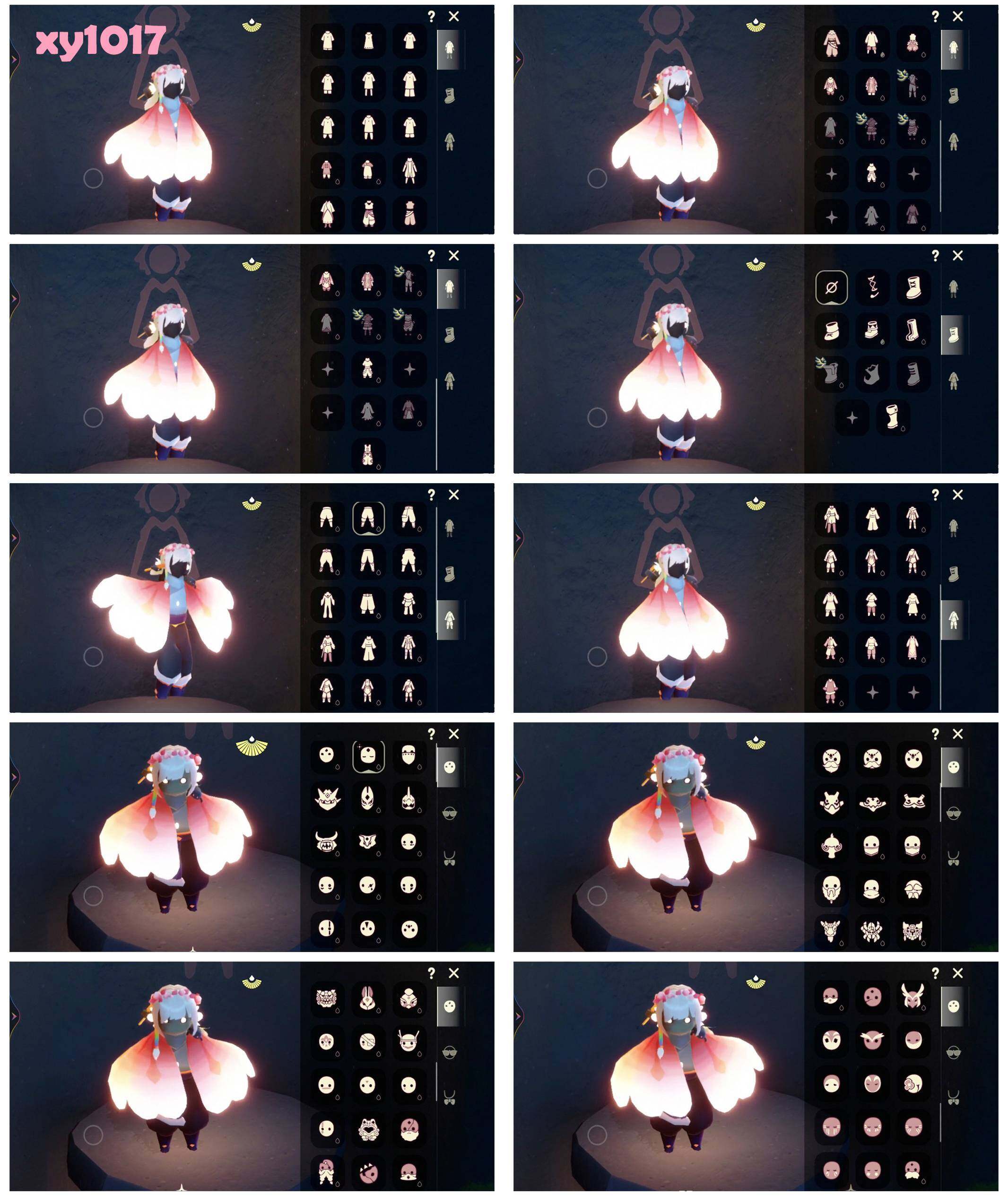 光遇账号vivo渠道服白枭透明蝶翼欧若拉之翼巫师帽玫瑰花新年福娃斗鲲灯蛛丝斗毕业羽毛彩染季围巾斗搓澡巾详情看图，价格可刀
资源：蜡烛99  爱心27  红烛64
已毕业地图：全地图毕业
毕业季节：集结季  小王子季  风