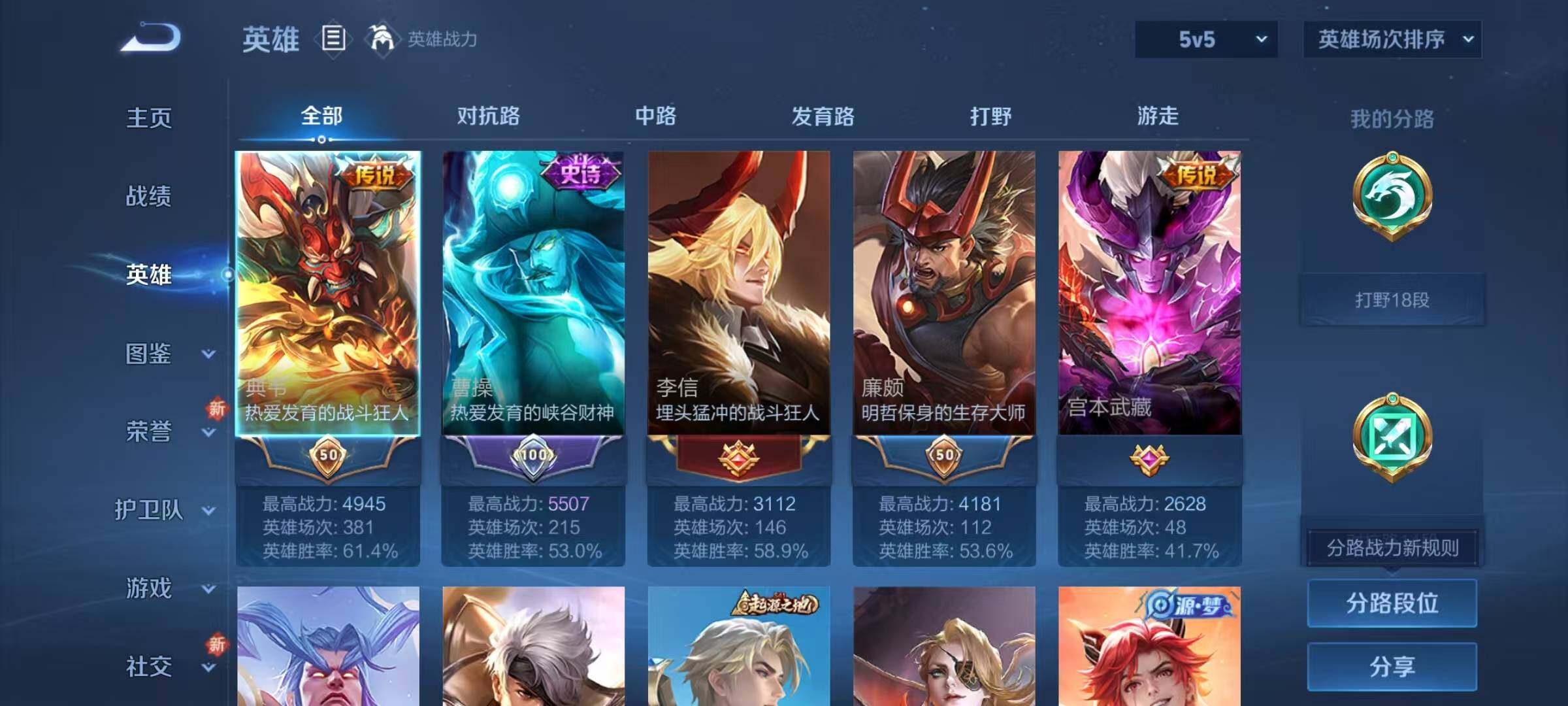 WZJZ3371952王者荣耀账号详情图4