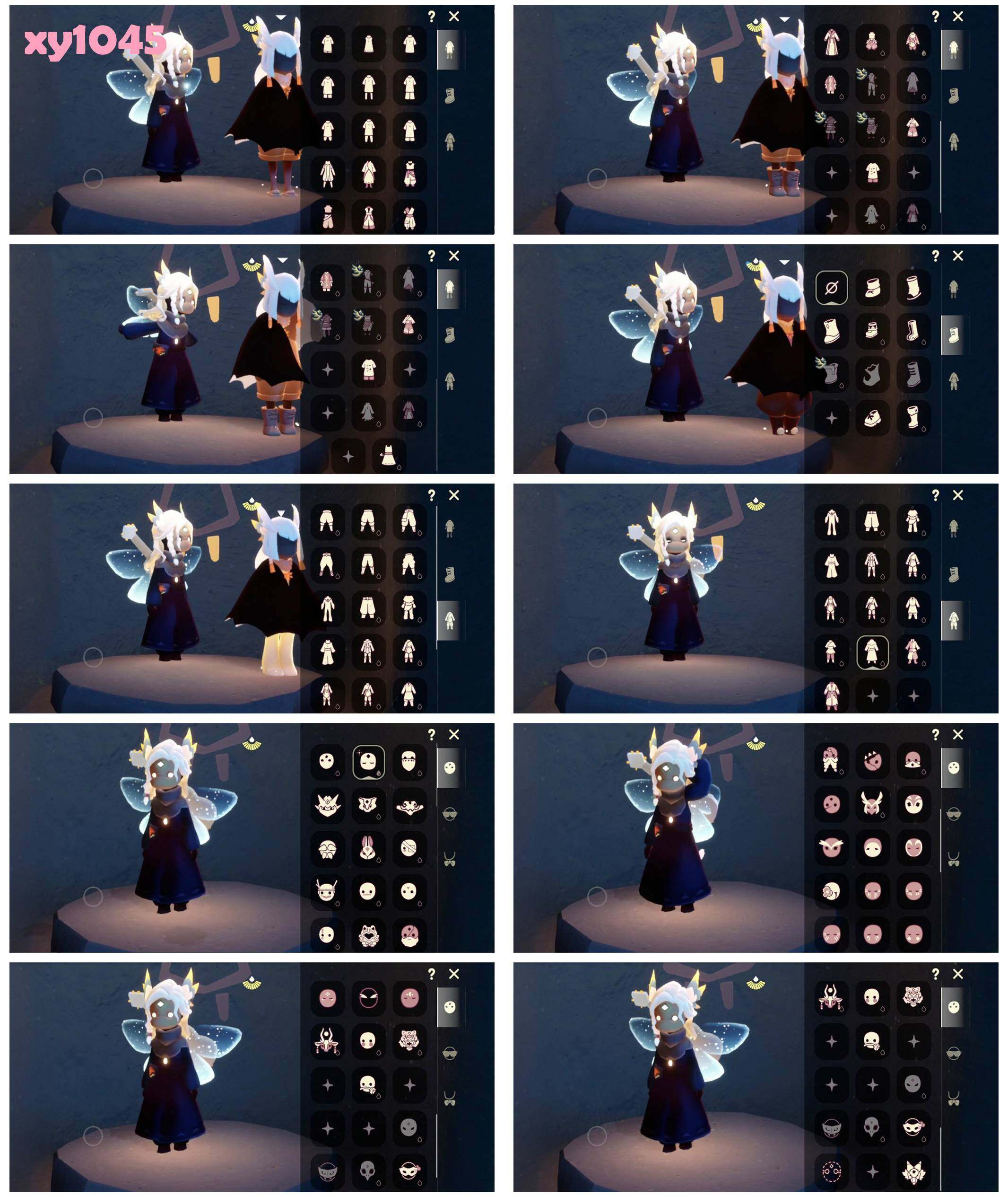 光遇账号华为渠道服白枭透明蝶翼蝙蝠套巫师帽玫瑰花鹿角小王子围巾瑞雪斗白雪斗详情看图，价格可刀
资源：蜡烛22  爱心39  红烛20
已毕业地图：晨岛  云野  雨林  霞谷  暮土  禁阁
毕业季节：小王子季 风行