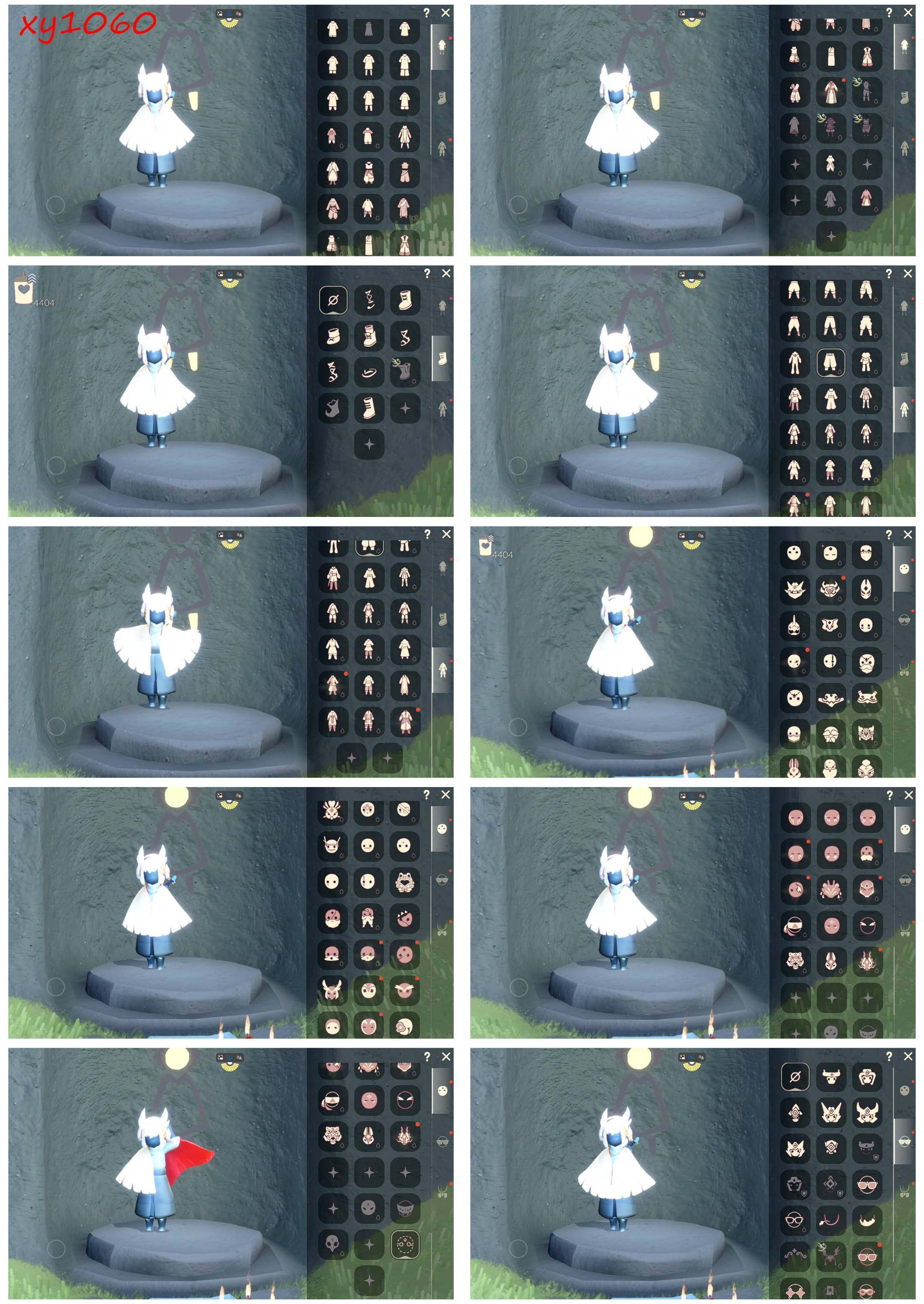 光遇账号安卓官服白枭透明蝶翼玫瑰花绊爱巫师帽蝙蝠套圣诞鹿角武士裤鲲灯连帽斗小王子围巾斗详情看图，价格可刀
资源：蜡烛4404 爱心255 红烛161 翼12
已毕业地图：全图
毕业季节：梦想季 集结季 王子季 风行