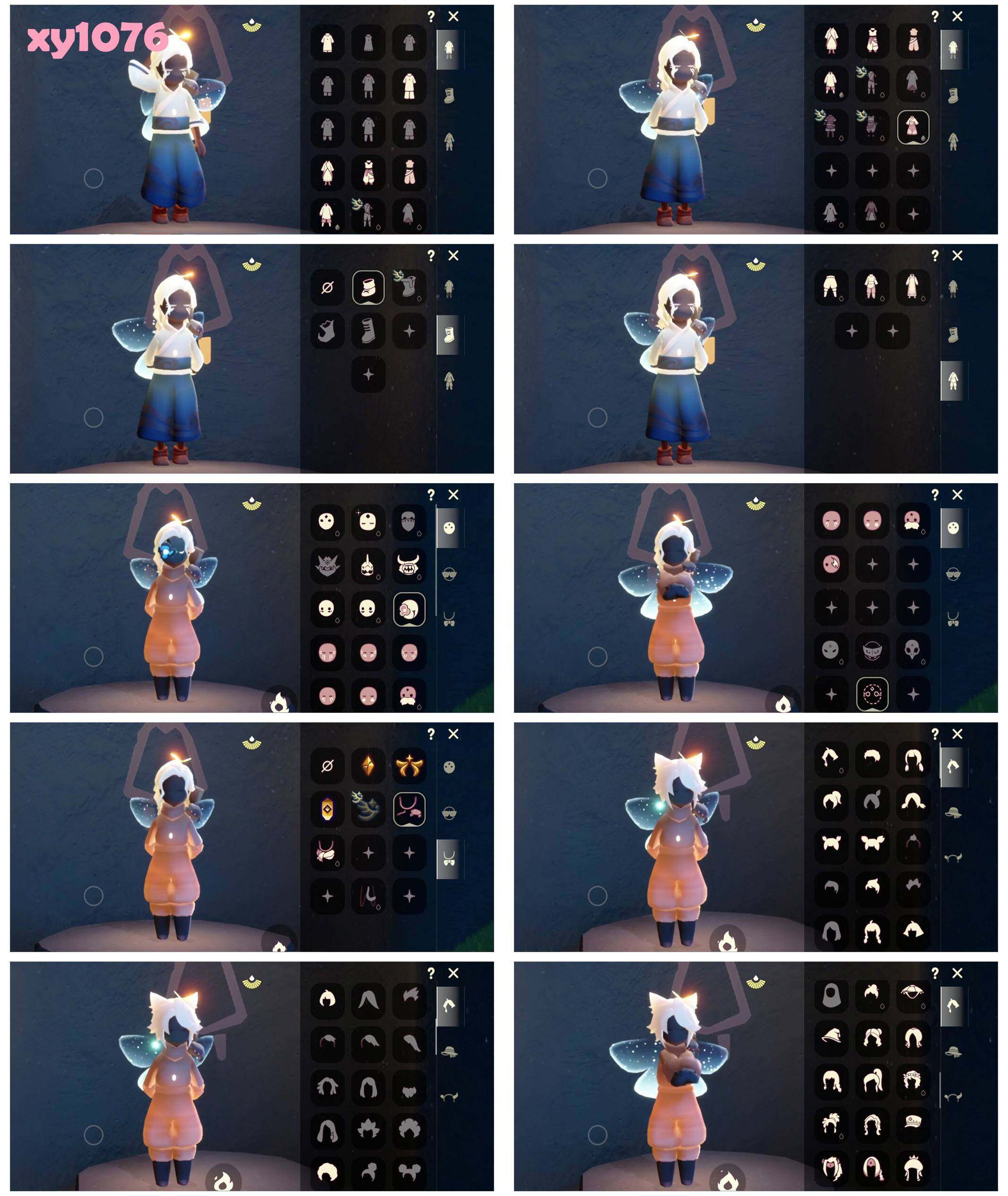 光遇账号安卓官服透明蝶翼樱花斗公主头虚荣高马尾详情看图，价格可刀
资源：蜡烛79 爱心21 红烛3 翼11
毕业季节：破晓季 欧若拉 追忆卡
热门裤子：女仆围裙 白棉裤 遥鲲长裙 绑带舞服 墨绿长裤
热门面具：矮人