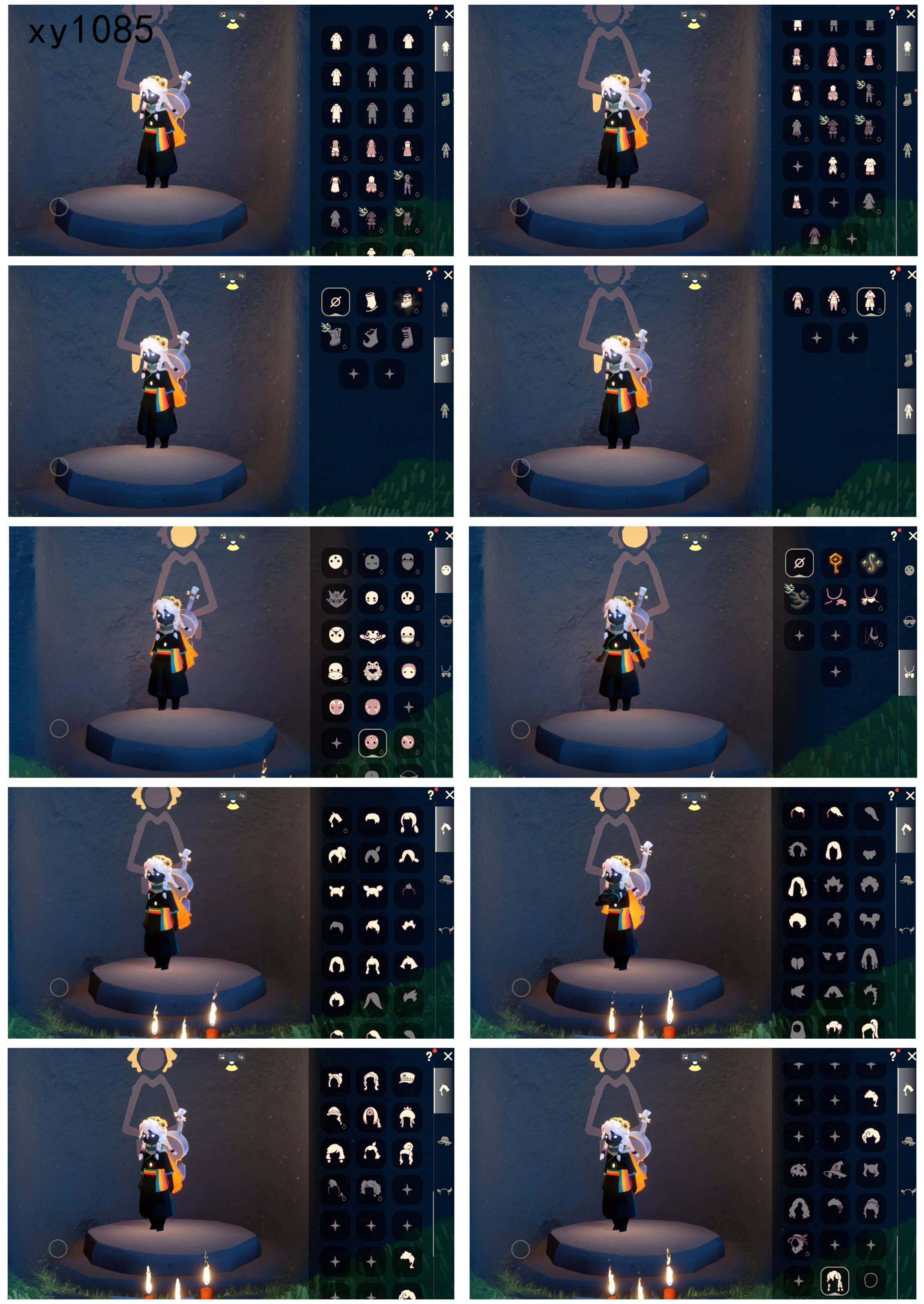 光遇账号安卓官服虚荣总裁头双排扣斗二重奏壁画mini小手办详情看图，价格可刀
资源：蜡烛21 爱心21   红烛5
毕业季节：筑巢季   二重奏季
热门裤子：美工衣 
热门发型：爆炸头  总裁头  虚荣  双辫发型