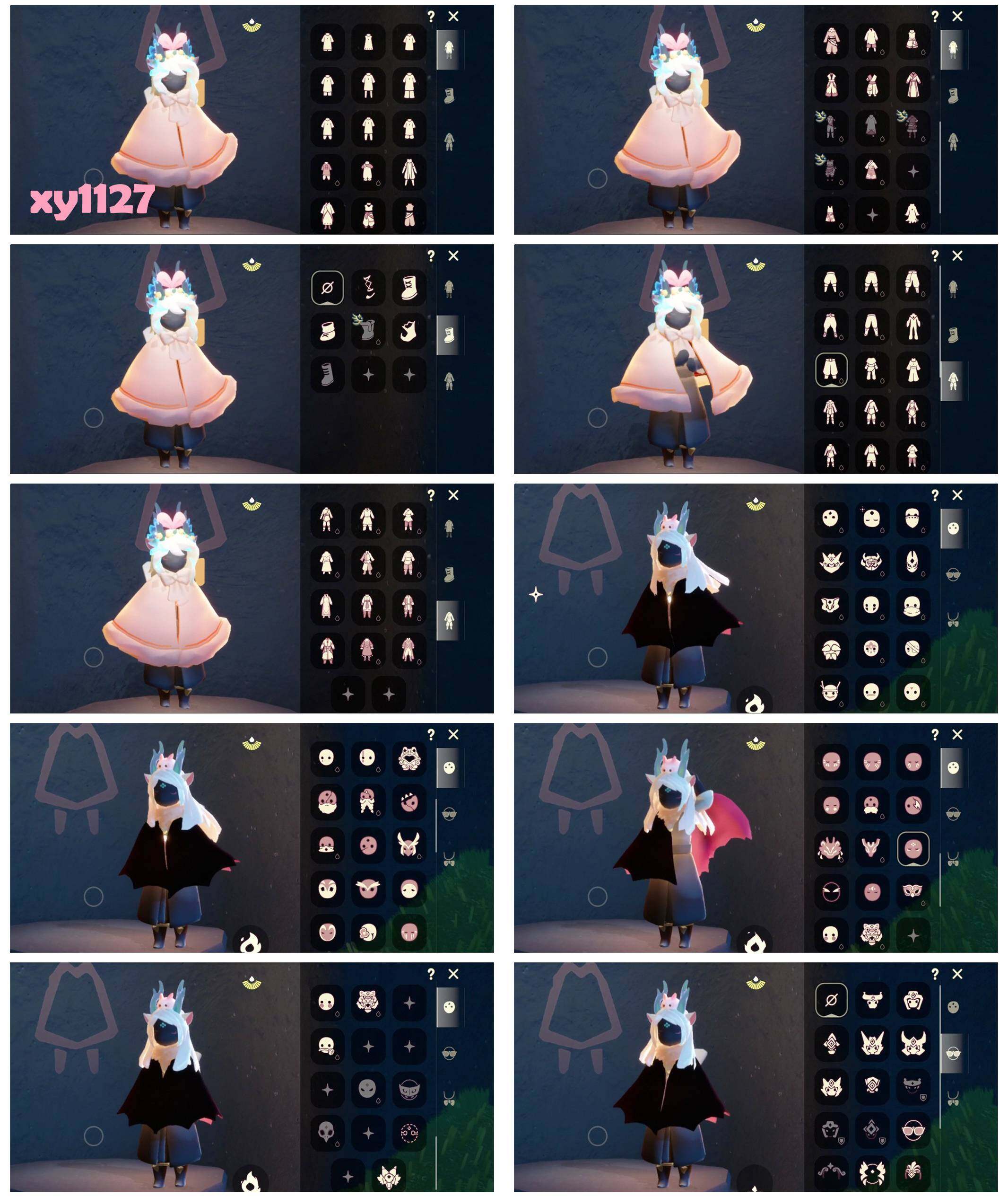 光遇账号华为渠道服8季白枭全图蝙蝠套装巫师帽蛛丝斗篷九色鹿鹿角圣诞鹿角绊爱橘子发饰雪花发饰小王子斗篷跷跷板冥龙南瓜瑞雪斗篷新年福娃礼包
资源：蜡烛46  爱心9  红烛1 11翼
已毕业地图：全图毕业 
毕业季节：集