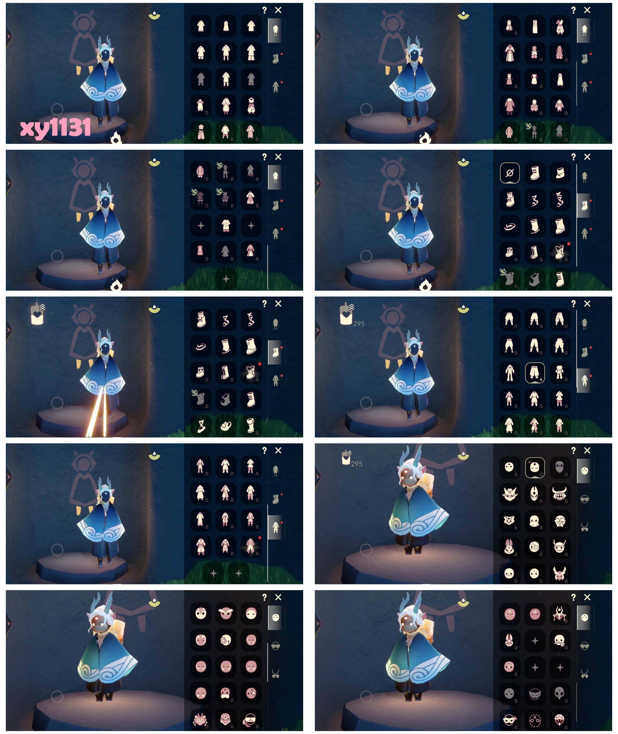 光遇账号vivo渠道服10季白枭蝙蝠套装巫师帽绊爱九色鹿鹿角圣诞鹿角蛛丝斗篷欧若拉之声跷跷板狐狸背包
资源：蜡烛288爱心95  红烛40  11Y翼
已毕业地图：晨岛  雨林 霞谷 墓土
毕业季节：表演季  破晓季 欧