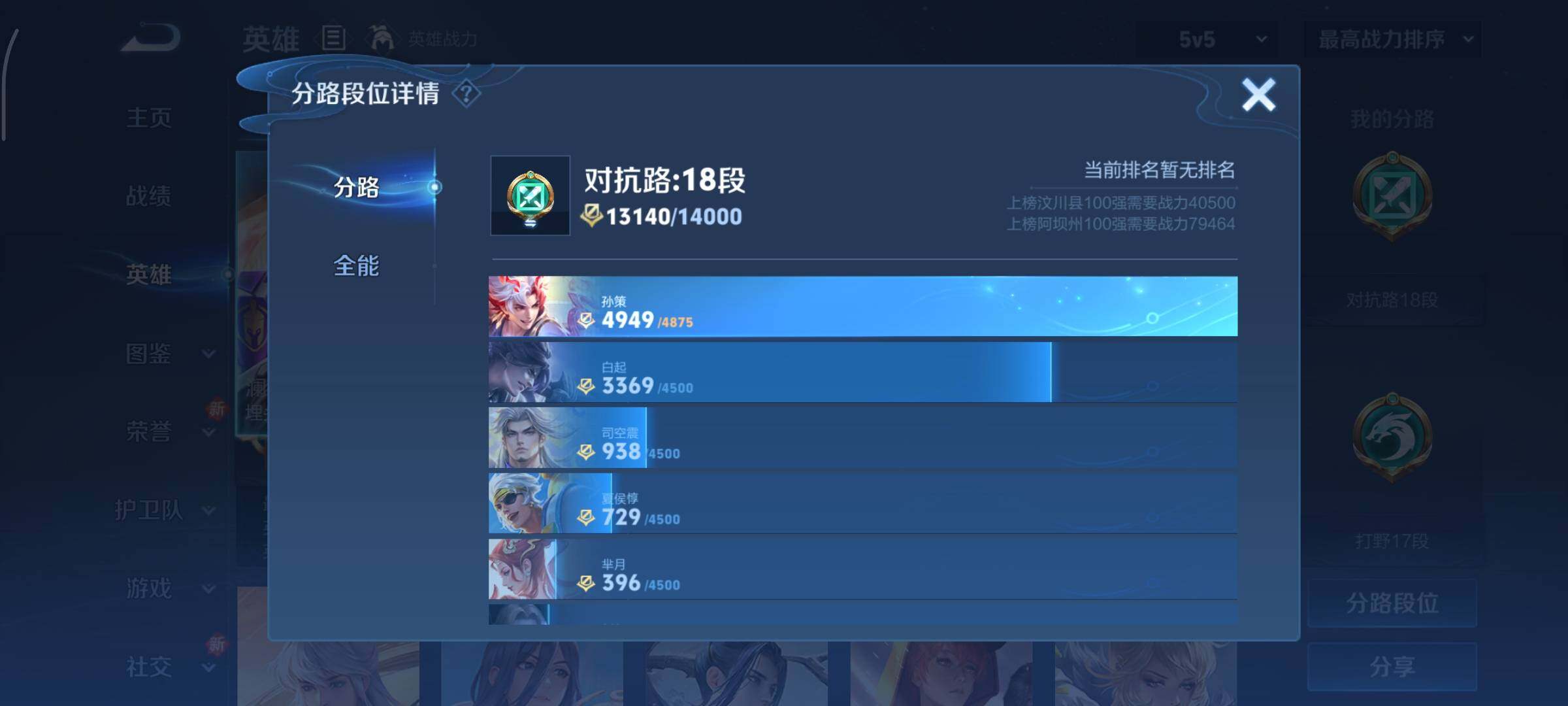 WZCMY3365676王者荣耀账号详情图4 WZCMY3365676王者荣耀账号详情图4