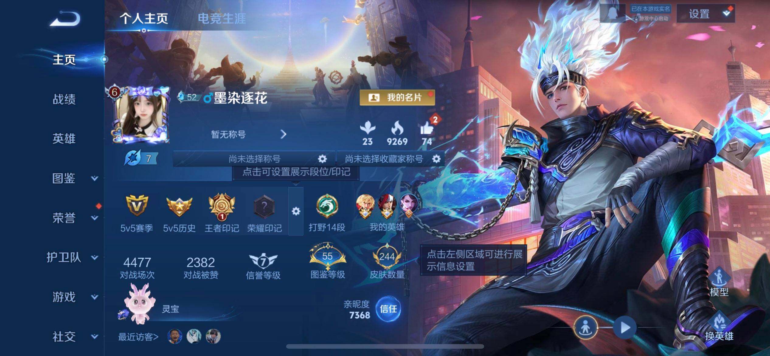 WZQM3375990王者荣耀账号详情图11