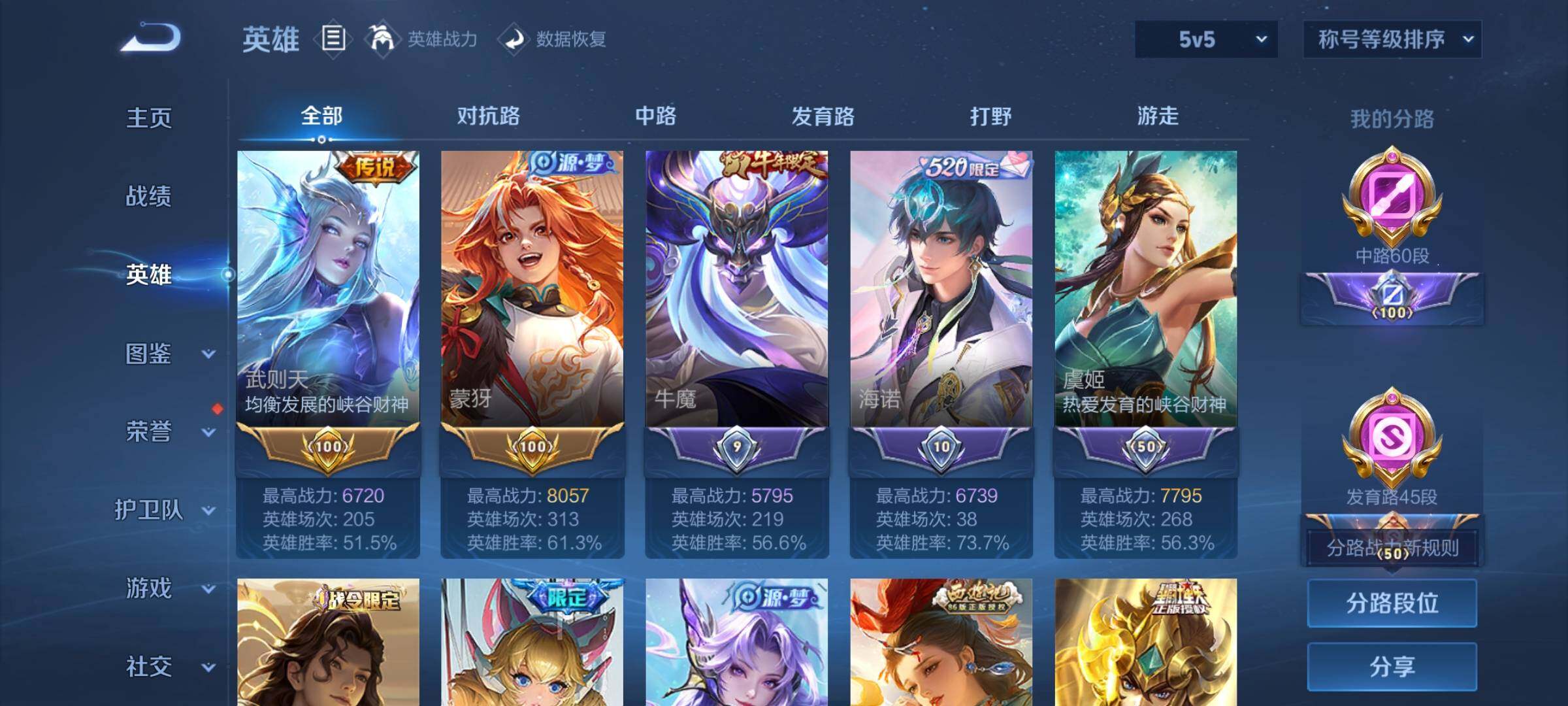 WZCMW3364747王者荣耀账号详情图7