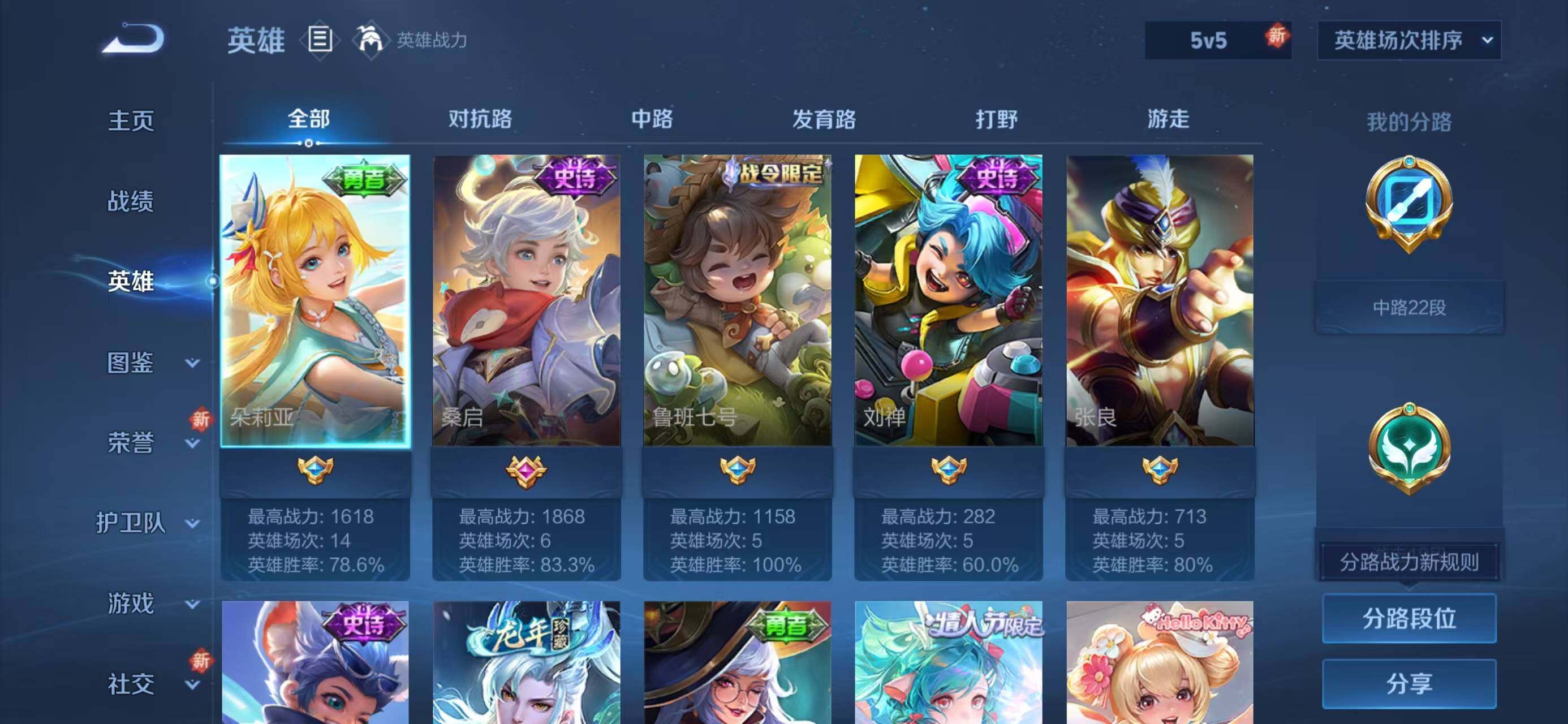 WZQM3385660王者荣耀账号详情图4