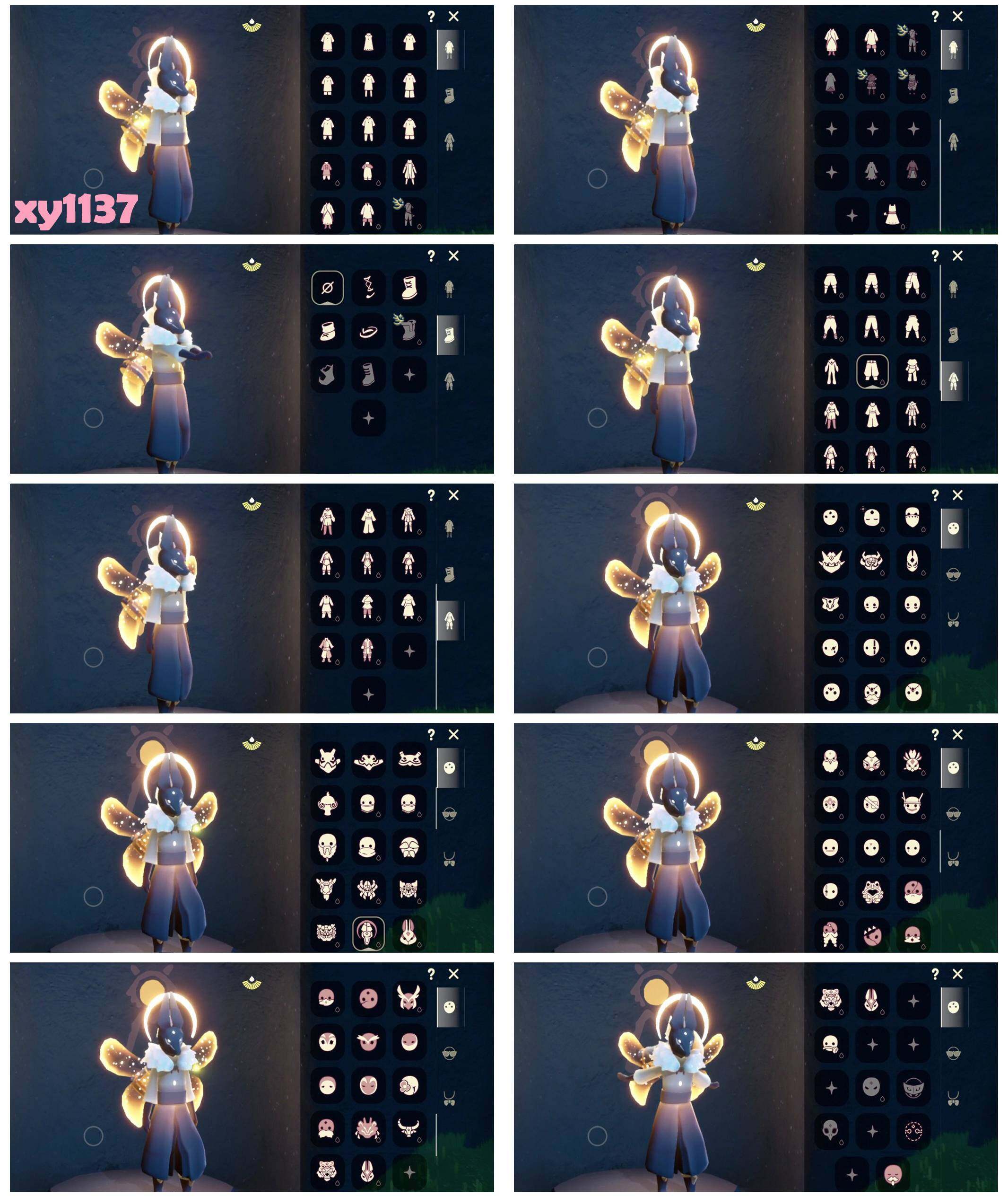 光遇账号华为渠道服阿努比斯小王子斗篷欧若拉之翼武士裤正太郡主女巫龙骨白枭橘子发饰详情看图
资源：蜡烛925  爱心122  红烛12  11翼
已毕业地图：全图毕业
毕业季节：预言季  梦想季 集结季 小王子季 风行