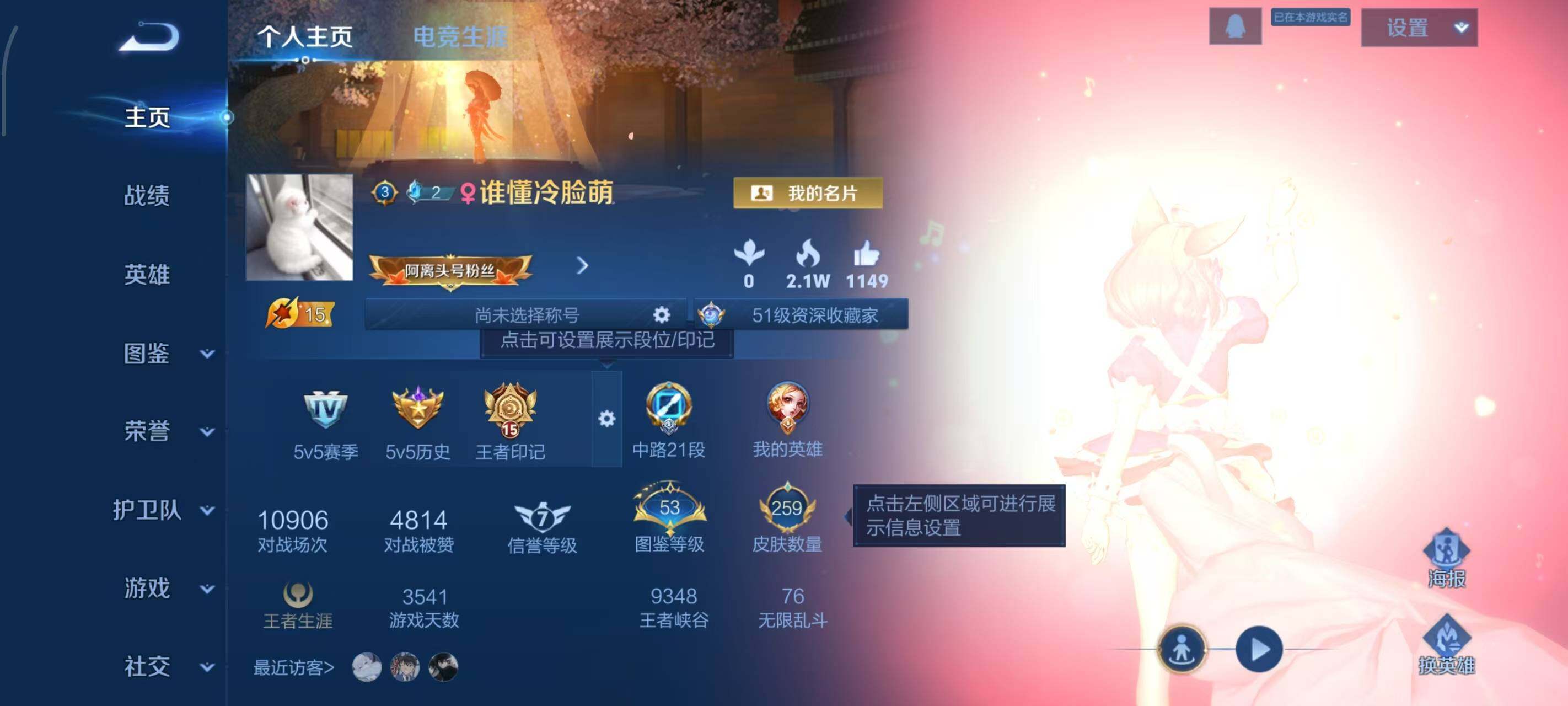 WZLX3379233王者荣耀账号详情图2