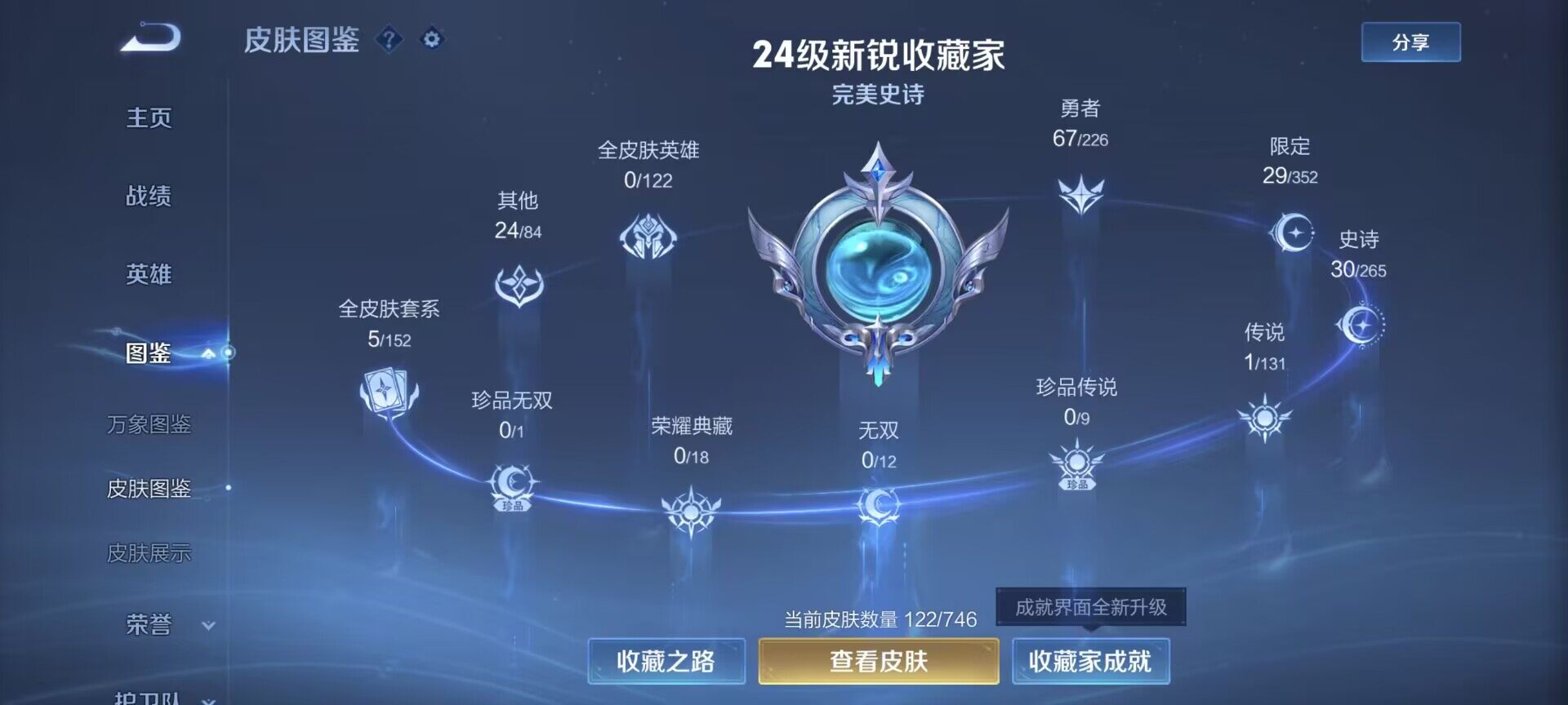 WZEY3366232王者荣耀账号详情图6 WZEY3366232王者荣耀账号详情图6