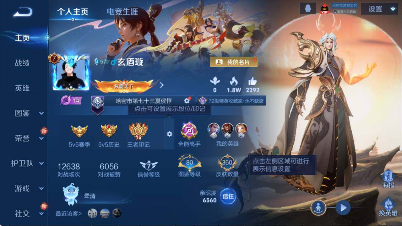 WZLX3379235王者荣耀账号详情图2 WZLX3379235王者荣耀账号详情图2