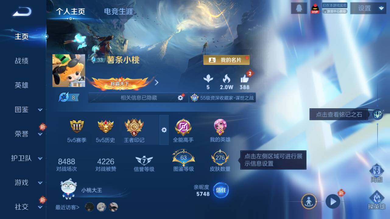 WZ0349415王者荣耀账号详情图7 WZ0349415王者荣耀账号详情图7