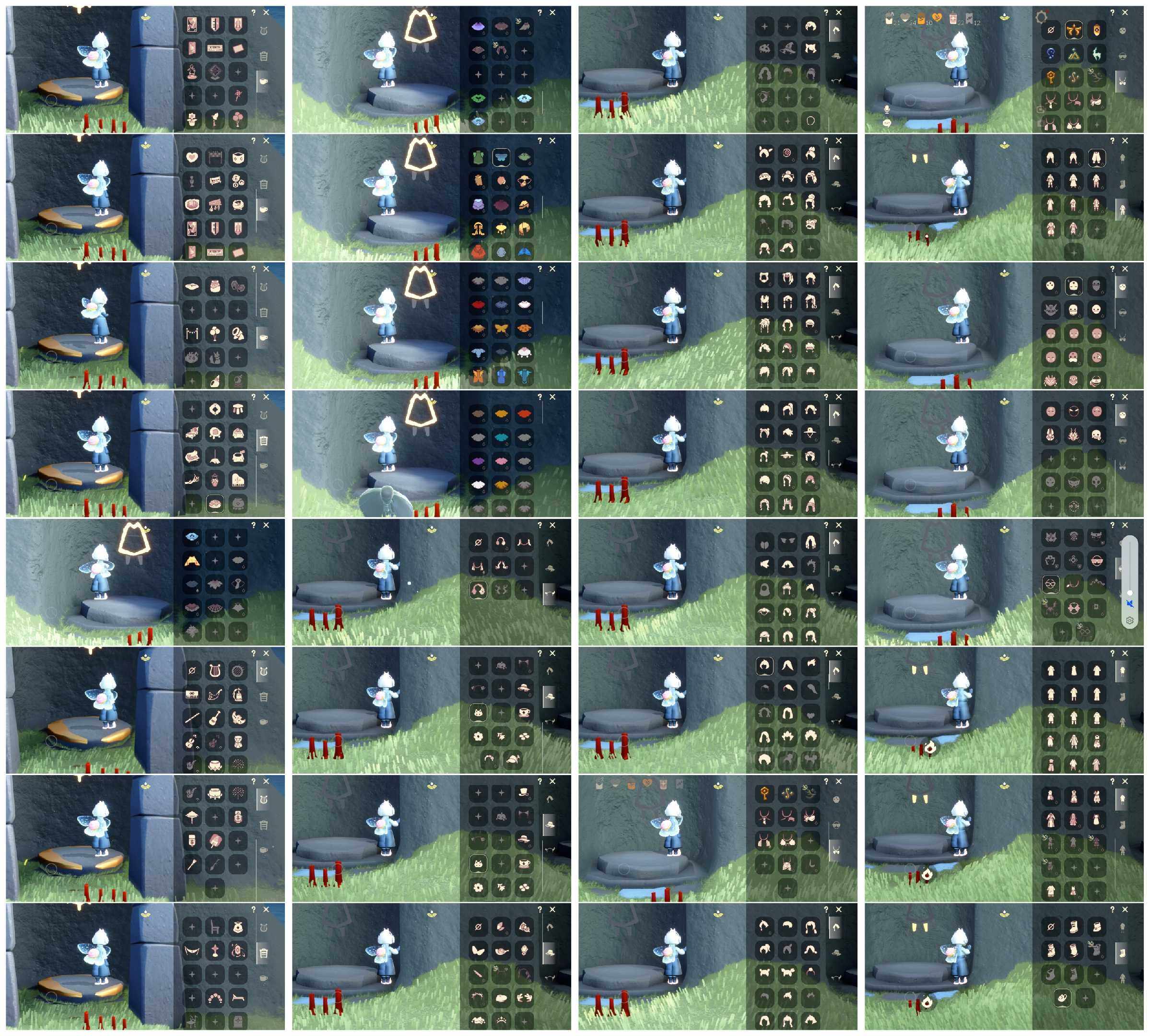 光遇账号安卓官服HY1004  安邮  【毕业图】雨林，霞谷 【毕业季】欧若拉，追忆季，夜行季，九色鹿，筑巢季 【蜡烛】21 【爱心】26 【稀有礼包】兔子拖鞋，神鹿祝福礼包，彩虹耳机，玉兔发饰，四叶草头饰，蛛网斗