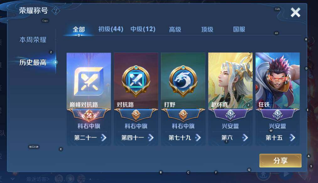 WZCMW3369108王者荣耀账号详情图15