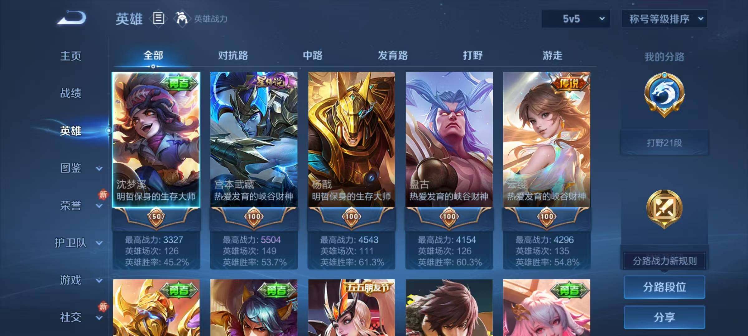 WZJZ3372039王者荣耀账号详情图3