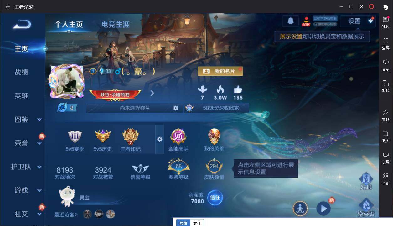 WZQM3365156王者荣耀账号详情图8