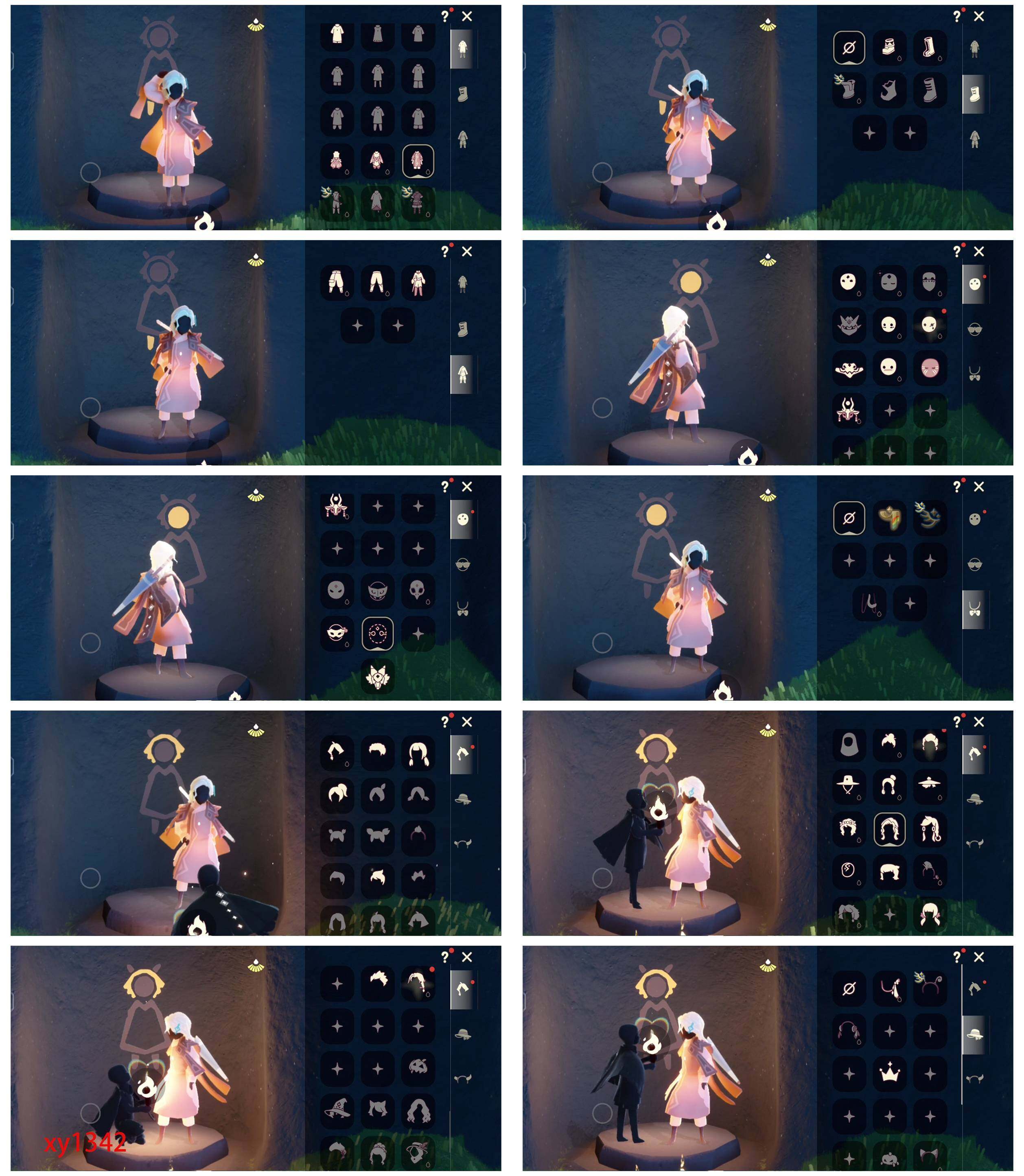 光遇账号vivo渠道服彩染季毕业7翼樱花斗篷虚荣樱花头
资源：蜡烛1052  爱心20   红烛5  7翼
毕业季节：彩染季
热门裤子：搓澡巾
热门面具：向导面具  黑脸  玫瑰面具
热门发型：明制帽 郡主头  虚荣  