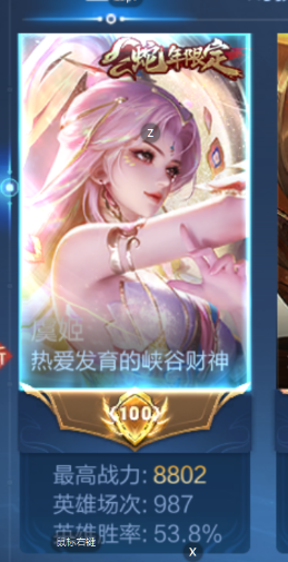 WZCMW3369109王者荣耀账号详情图17