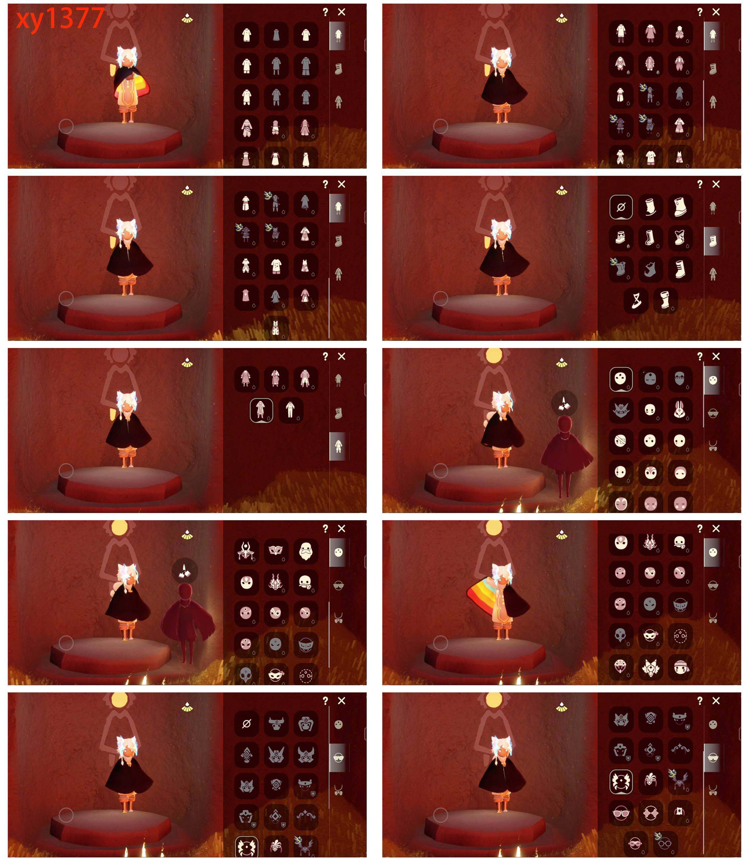 光遇账号安卓官服5翼5季头虚荣樱花斗篷正太头海洋武士裤 猫猫头
资源：蜡烛1208  爱心52   红烛37
毕业季节：二重奏季  姆明季  青鸟季  彩染季  双星季季卡
热门裤子：妮妮长裙  海洋武士裤  红色