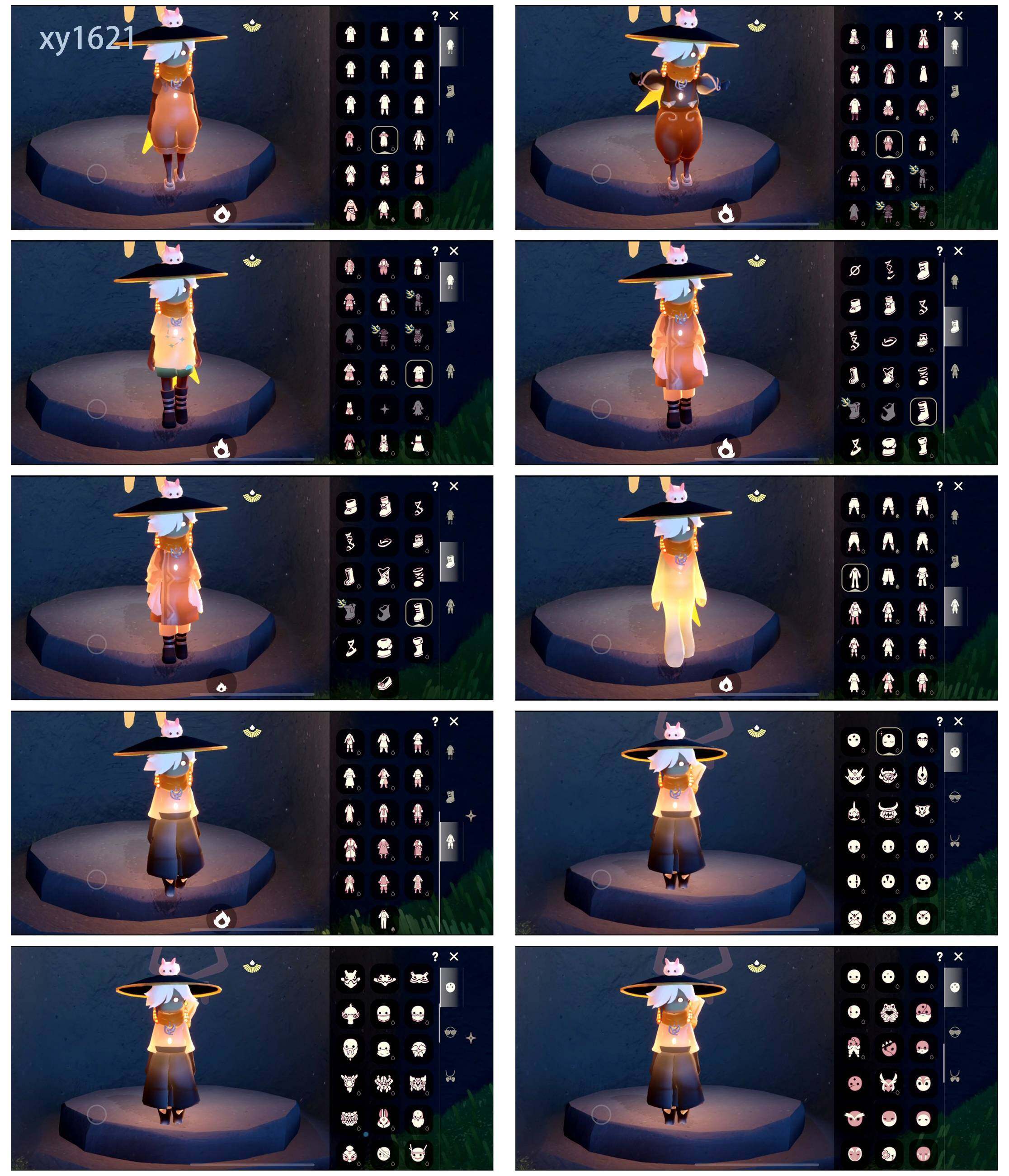 光遇账号iOS官服11季11翼白枭蝙蝠套桔子发饰鲤鱼发饰小狗头饰贝壳发饰雪花发饰玉兔发饰 福娃斗篷 樱花斗
资源：蜡烛1072 爱心437 红烛274 翼11
已毕业地图：全图
毕业季节：表演季 破晓季 欧若拉季 追