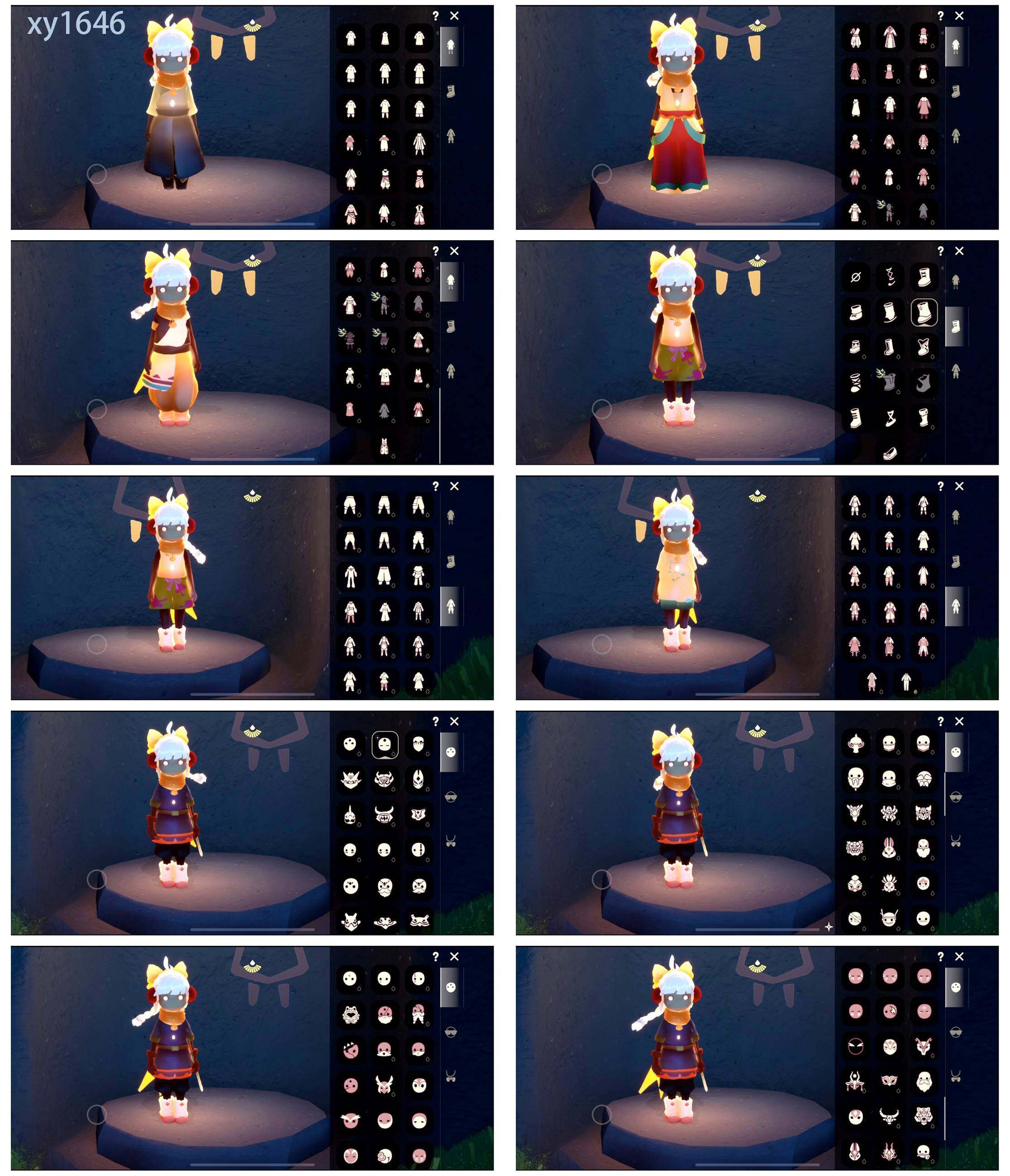 光遇账号iOS官服1白枭武士裤蝴蝶结箬笠公主头水母头书虫正太头高马尾橘子发饰小王子斗篷飞蛾斗篷海洋武士裤资源：蜡烛114  爱心397   红烛13  9翼
已毕业地图：全图毕业
毕业季节：梦想季  集结季 小王子季