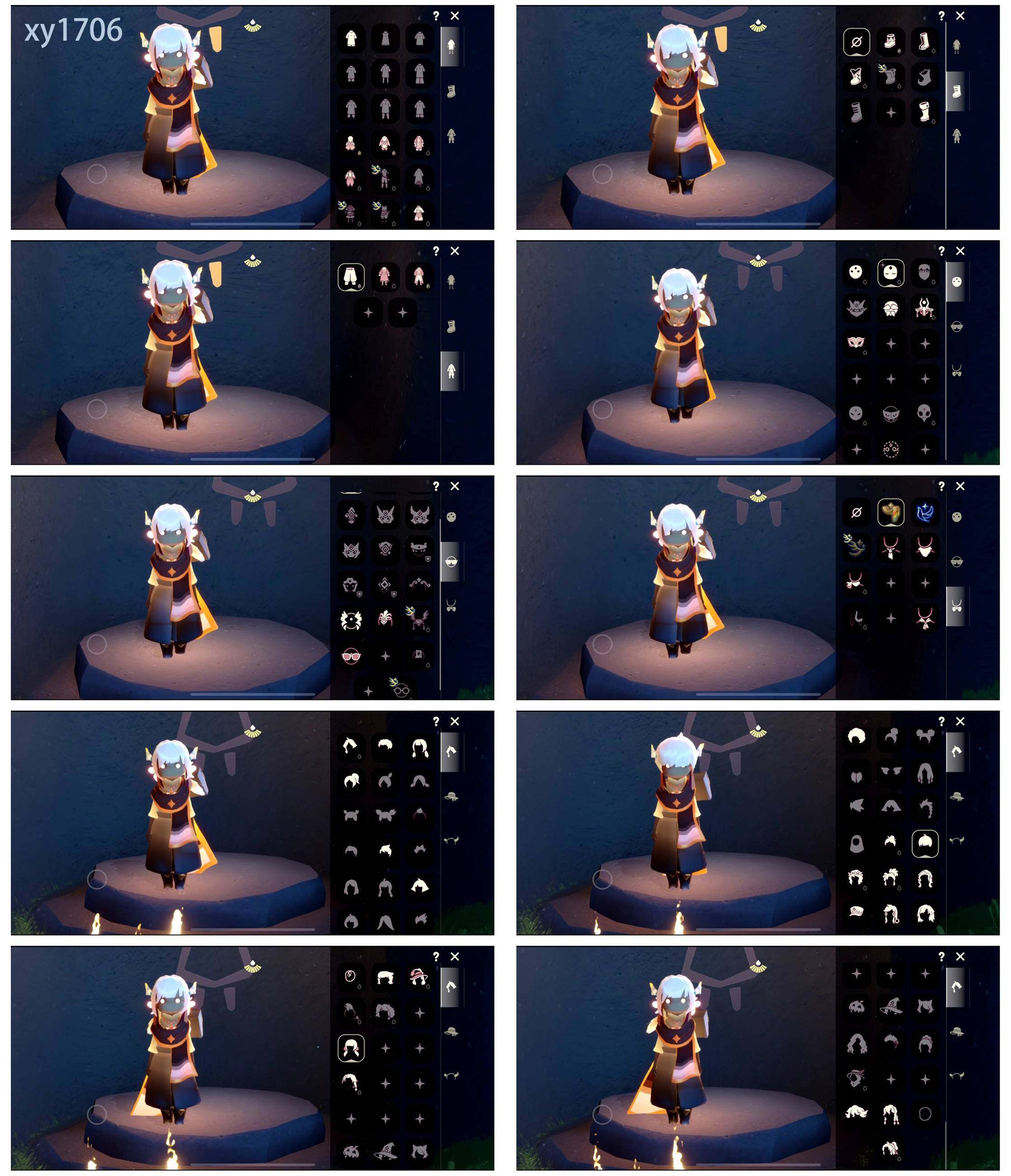 光遇账号iOS官服武士裤青衫落拓星月头冠心相印头饰正太头樱花头资源：蜡烛18 爱心38 红烛 9 翼8
毕业季节：彩染季 青鸟季
稀有礼包： 青衫落拓 星月头冠 心相印头饰
热门裤子：海浪阔腿裤 武士裤 流珠红色连 