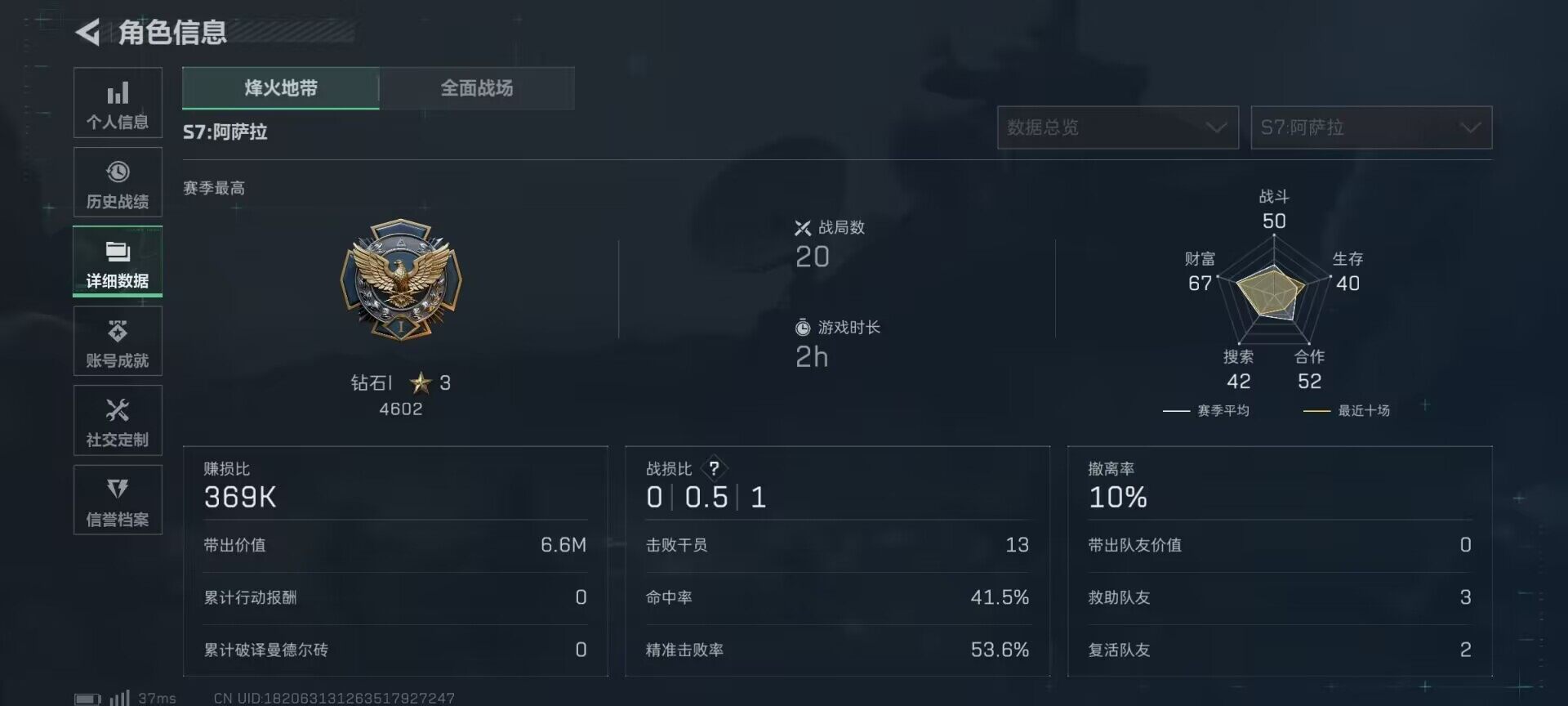 SJZCMW361091三角洲行动账号详情图13