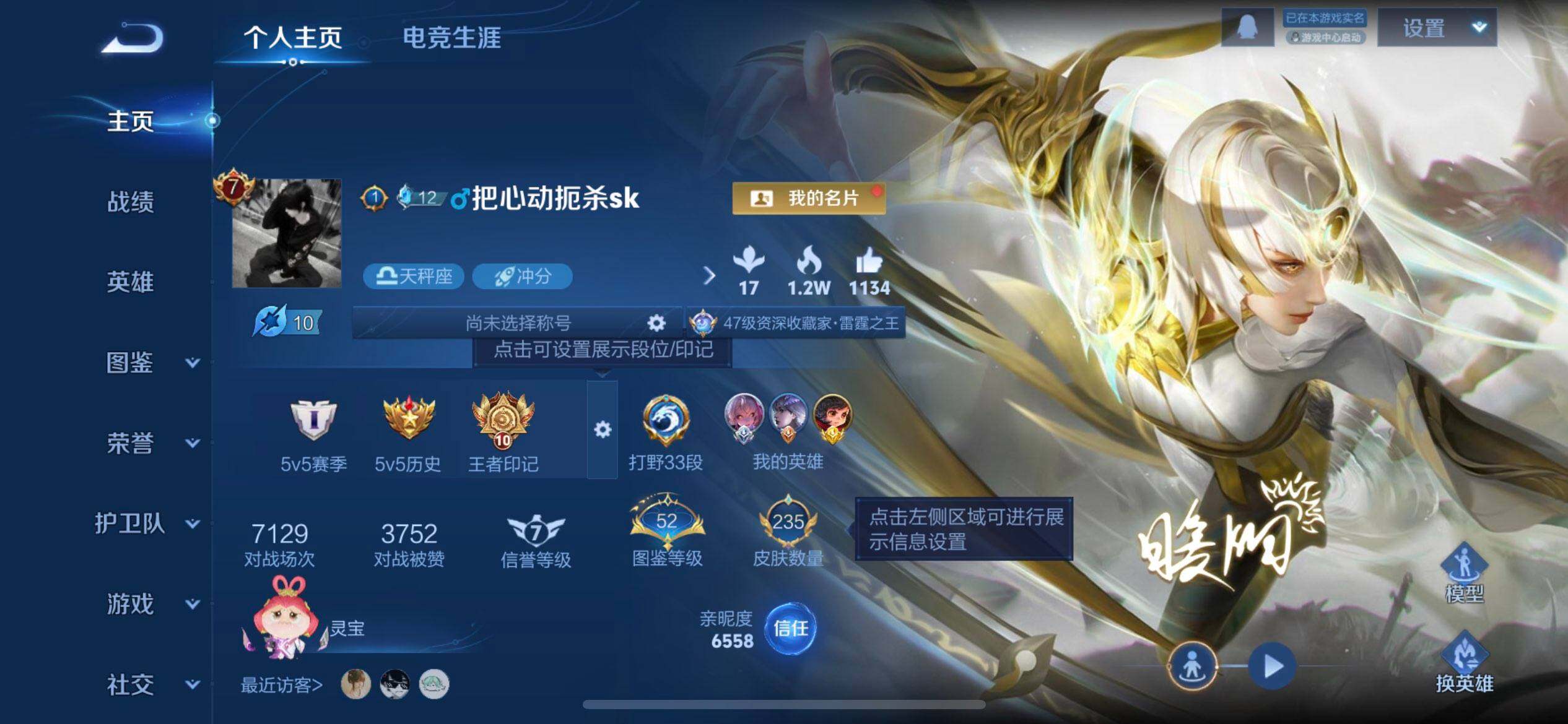 WZQM3365765王者荣耀账号详情图3 WZQM3365765王者荣耀账号详情图3