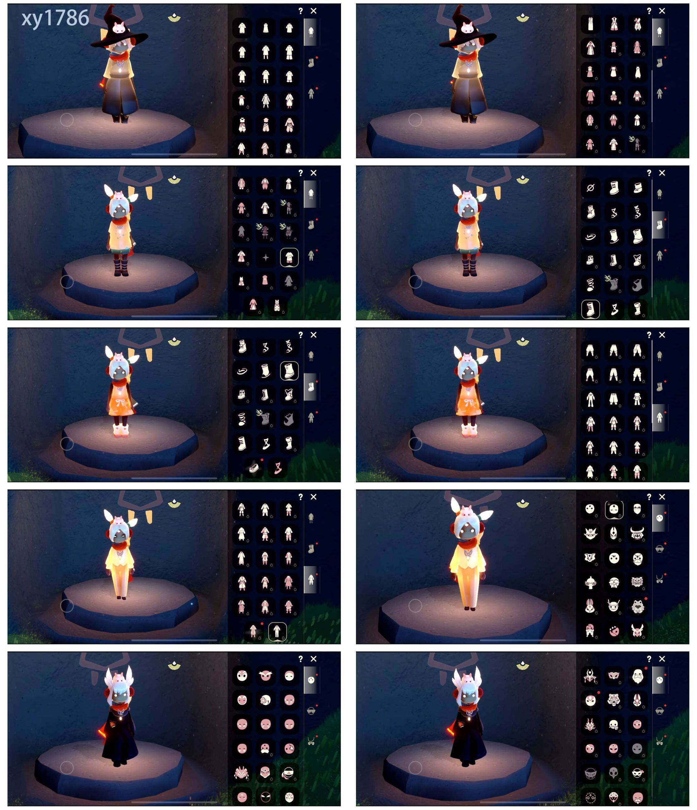 光遇账号iOS官服白枭巫师帽蝴蝶结公主头书虫正太头高马尾彩虹耳机星月头冠冥龙南瓜白雪斗篷详情看图价格可谈资源：蜡烛202  爱心254  红烛 12  12翼
已毕业地图：全图毕业
毕业季节：表演季  破晓季  欧若