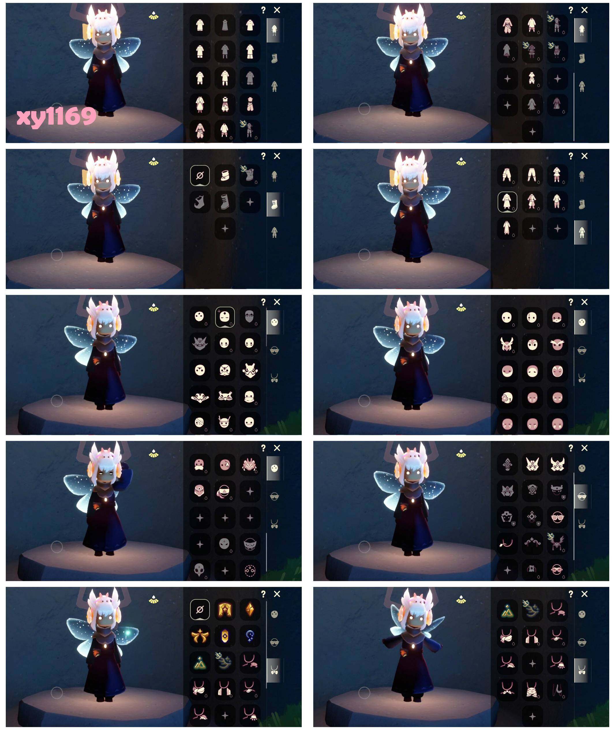 光遇账号安卓官服白枭彩虹耳机小浣熊斗篷皮皮猫背饰祥云纸伞矮人面具黑脸公主头粗辫书虫正太高马尾樱花女巫彩虹耳坠绿芽斗彩虹斗圣诞斗资源：蜡烛10爱心10红烛6  5翼
毕业季节：表演季 破晓季 欧若拉季 追忆季毕业 半