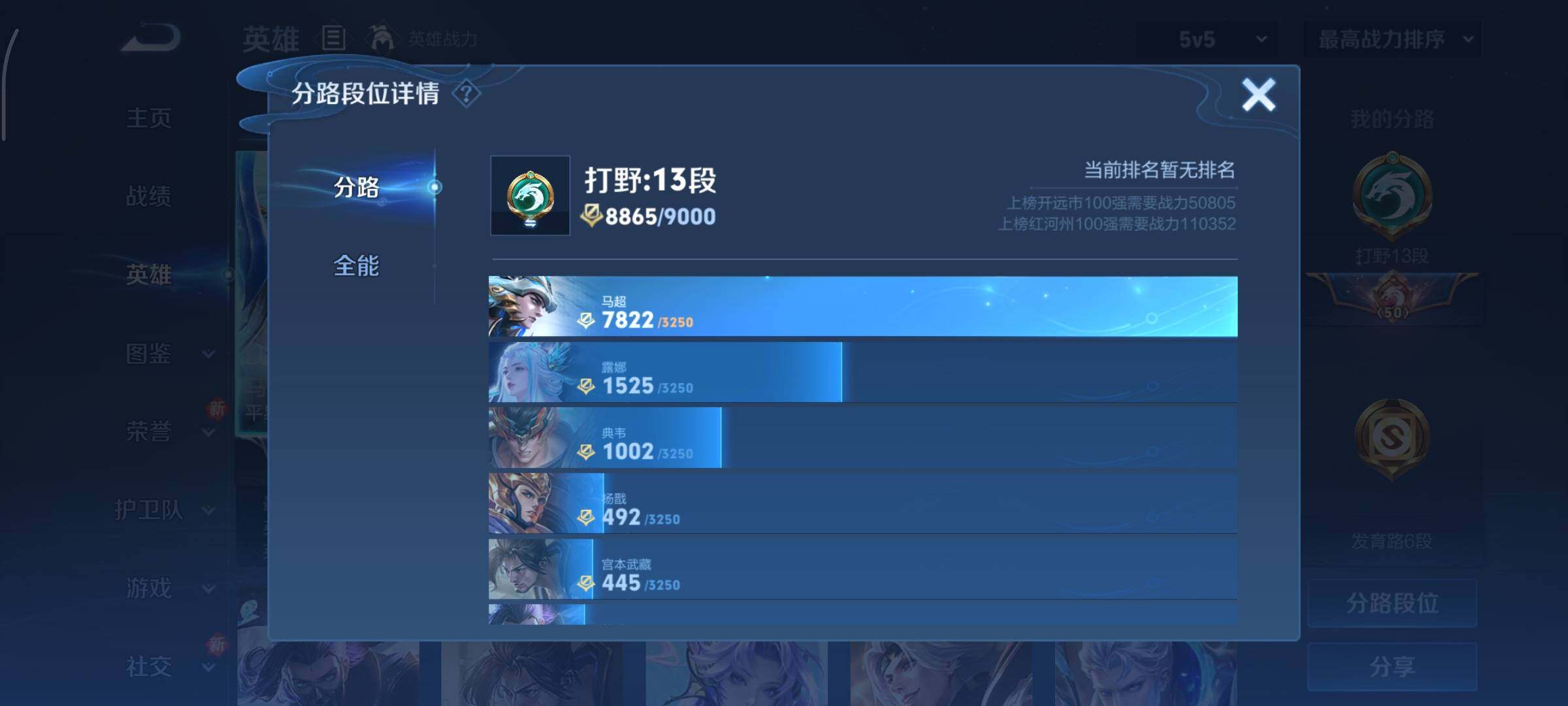 WZCMY3367017王者荣耀账号详情图4 WZCMY3367017王者荣耀账号详情图4