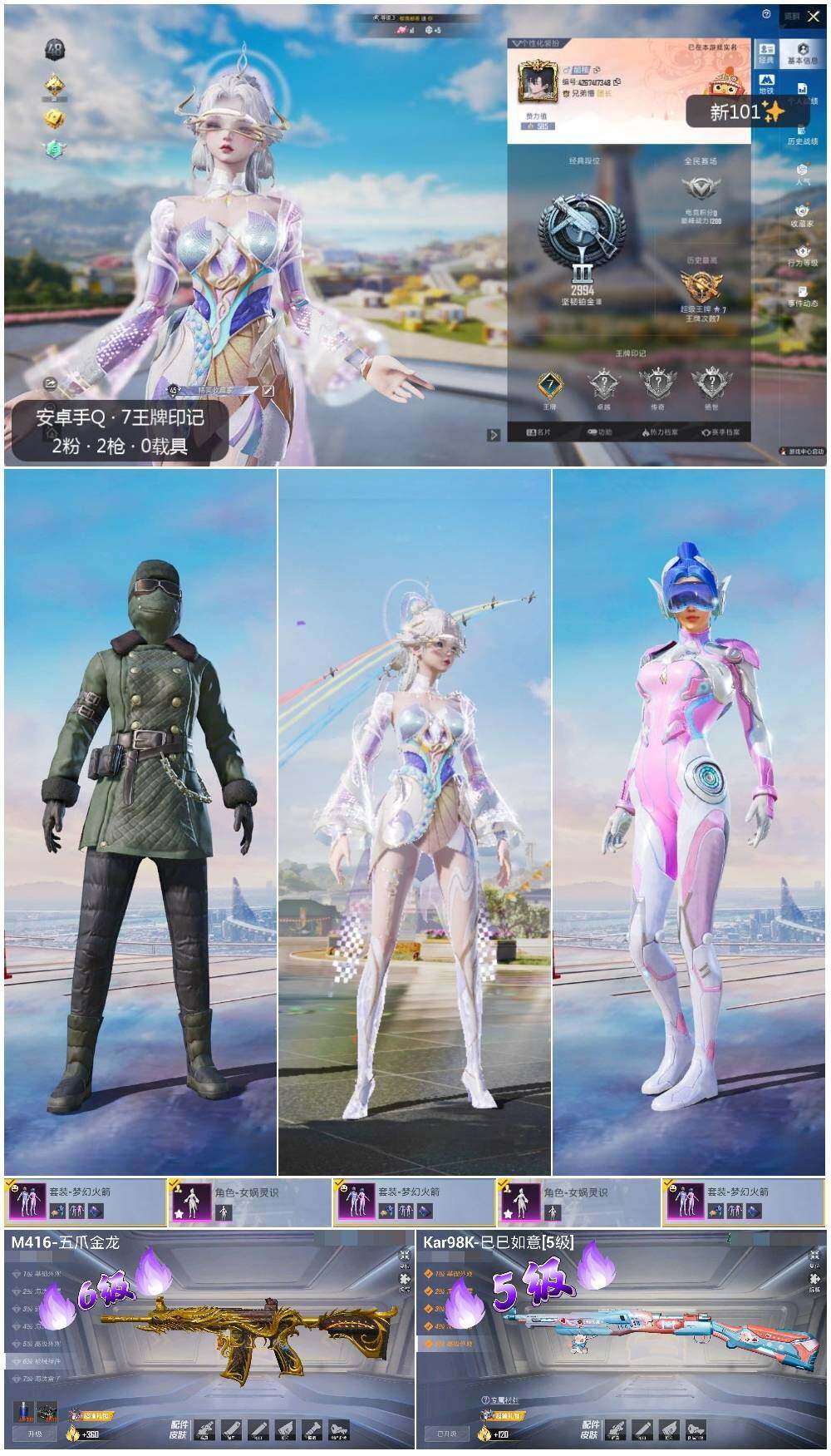 HPCMW3445436和平精英账号详情图2