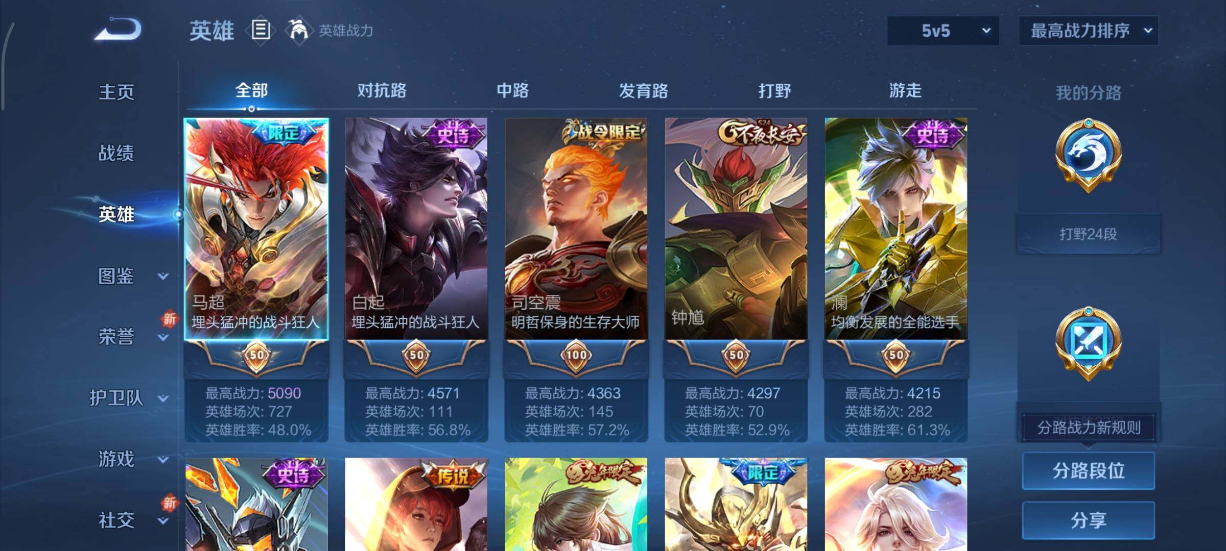 WZCMY3367054王者荣耀账号详情图3