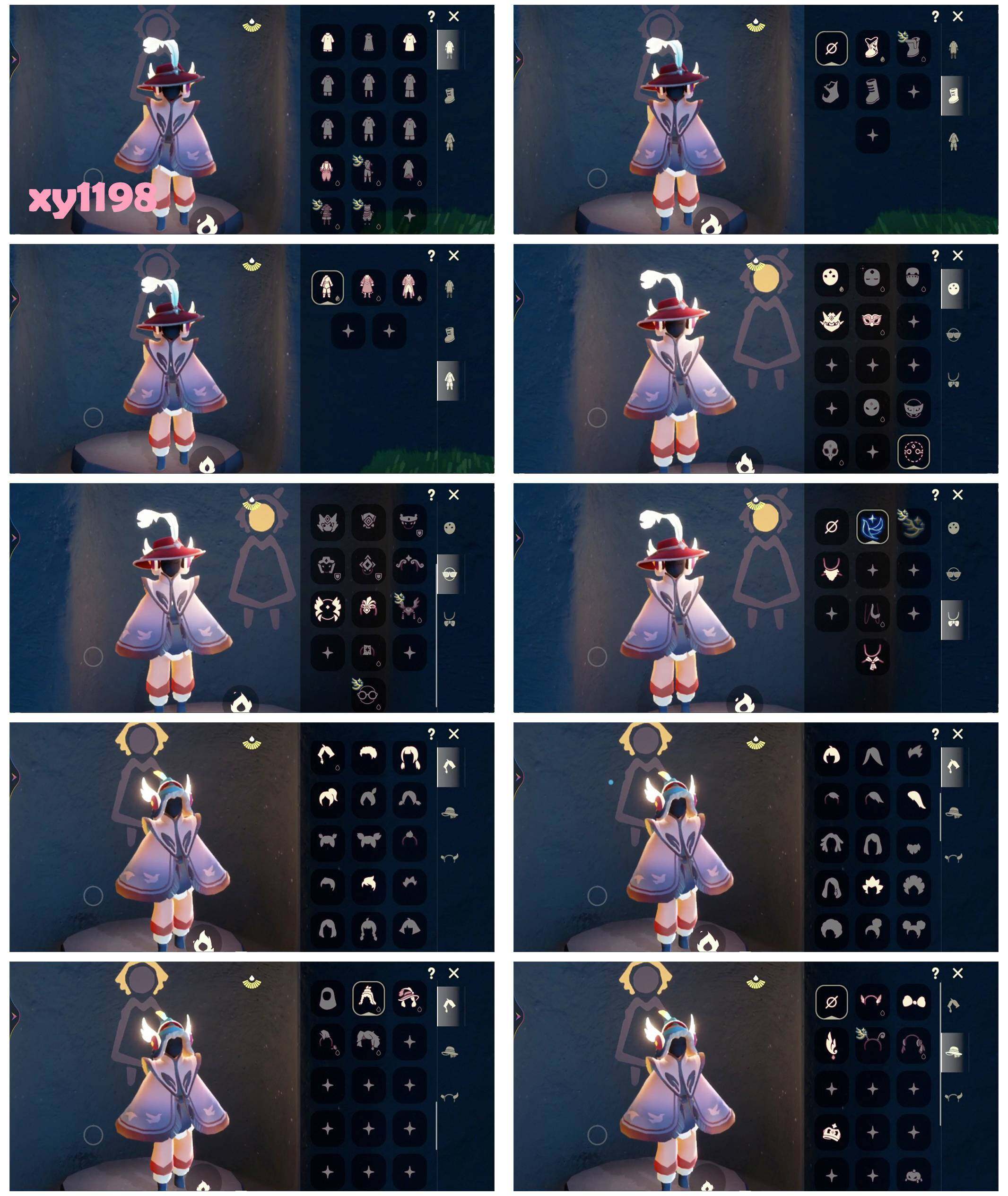 光遇账号vivo渠道服黑脸狮子青鸟耳机鸟羽斗篷1季节毕业资源：蜡烛179爱心23红烛1  10翼
毕业季节：青鸟季毕业
热门裤子：青鸟季裤子
热门面具：黑脸 青鸟面饰
热门发型：狮子
热门头饰：青鸟耳机
热门斗篷：鸟羽斗