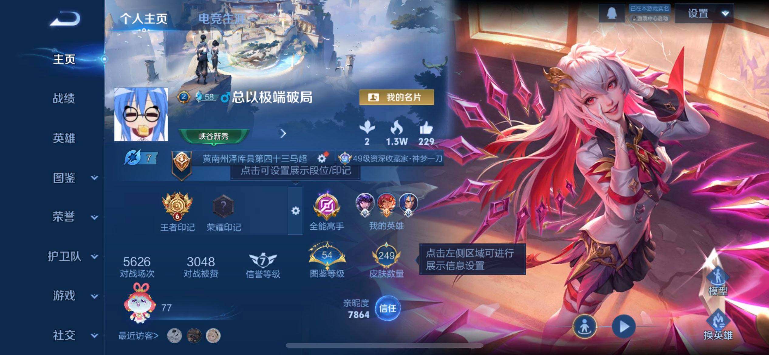 WZQM3372262王者荣耀账号详情图3