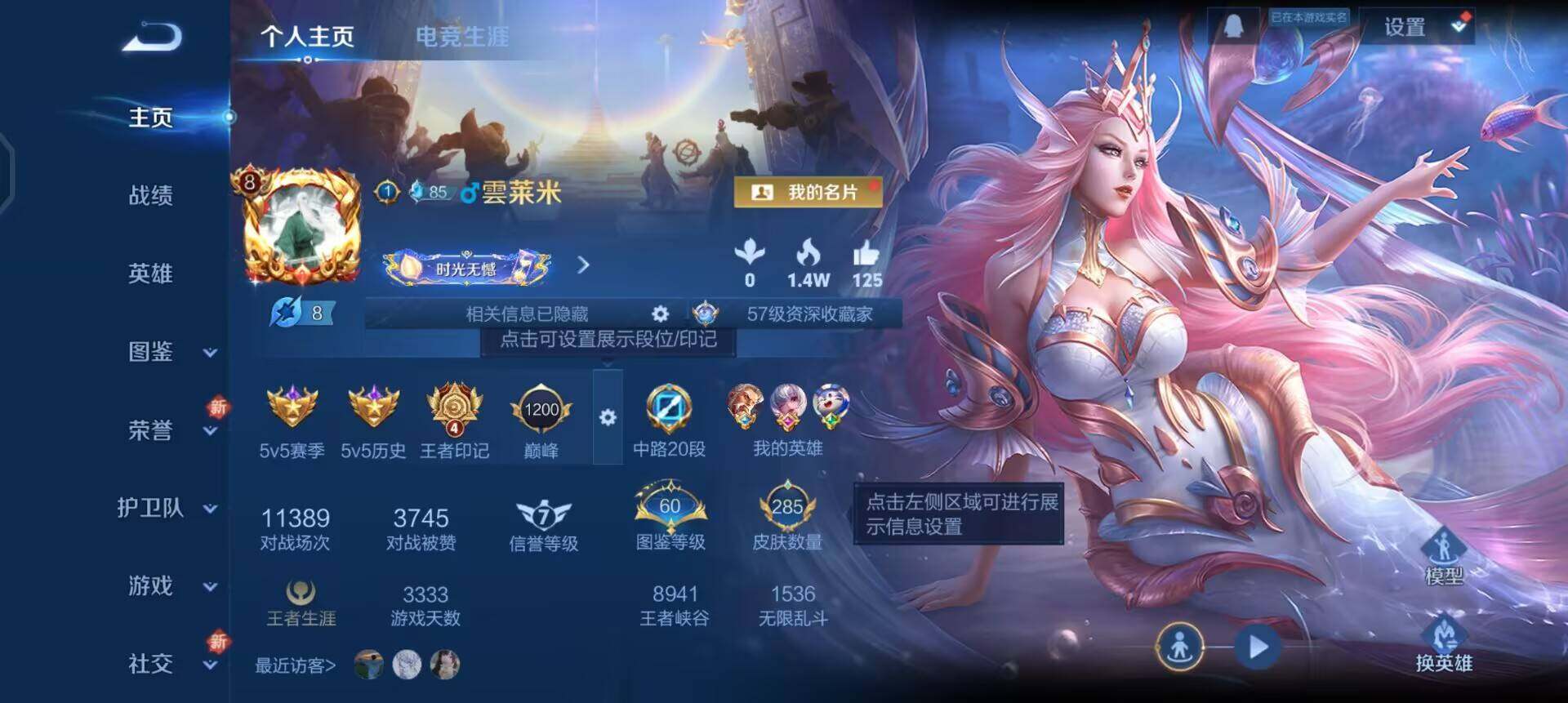 WZQM3371496王者荣耀账号详情图3