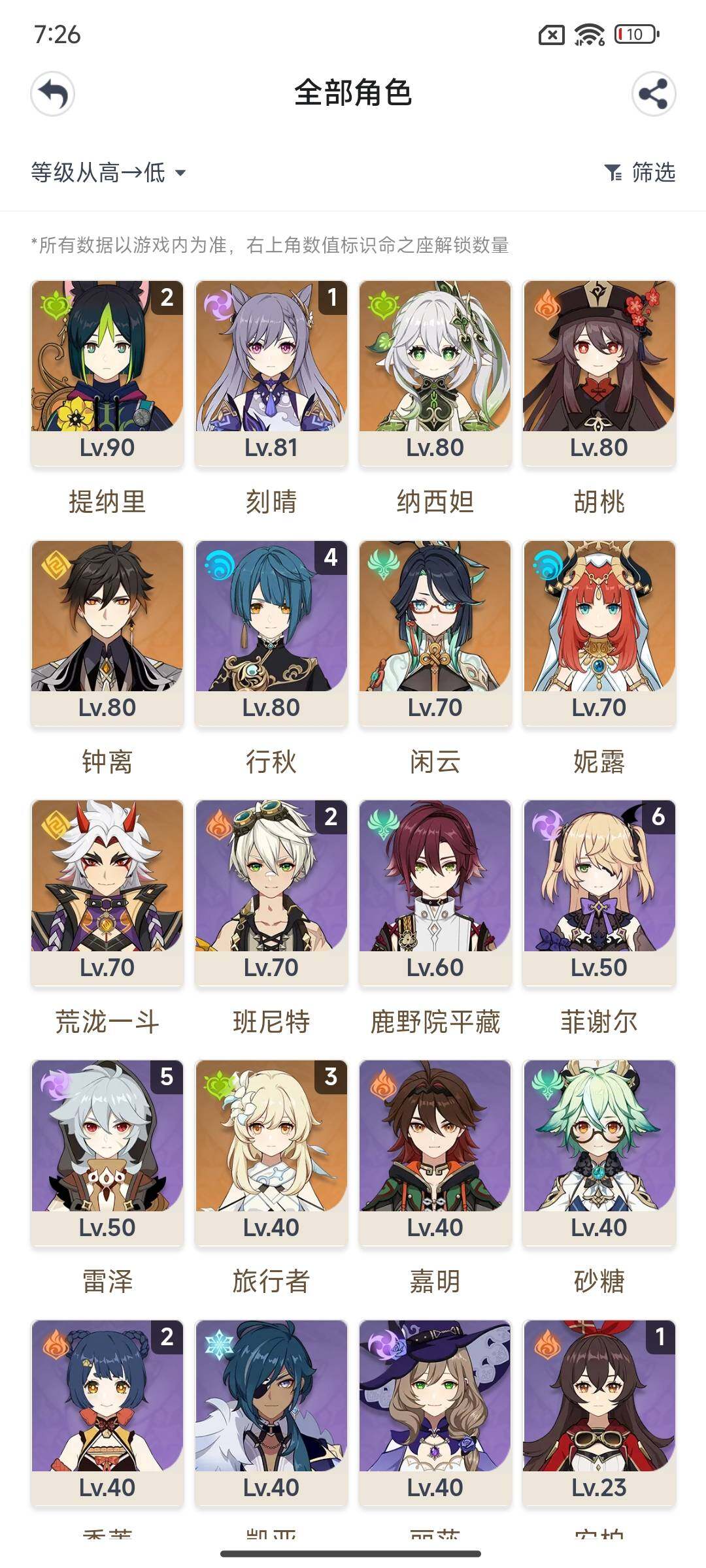 YSEY314644原神账号详情图4