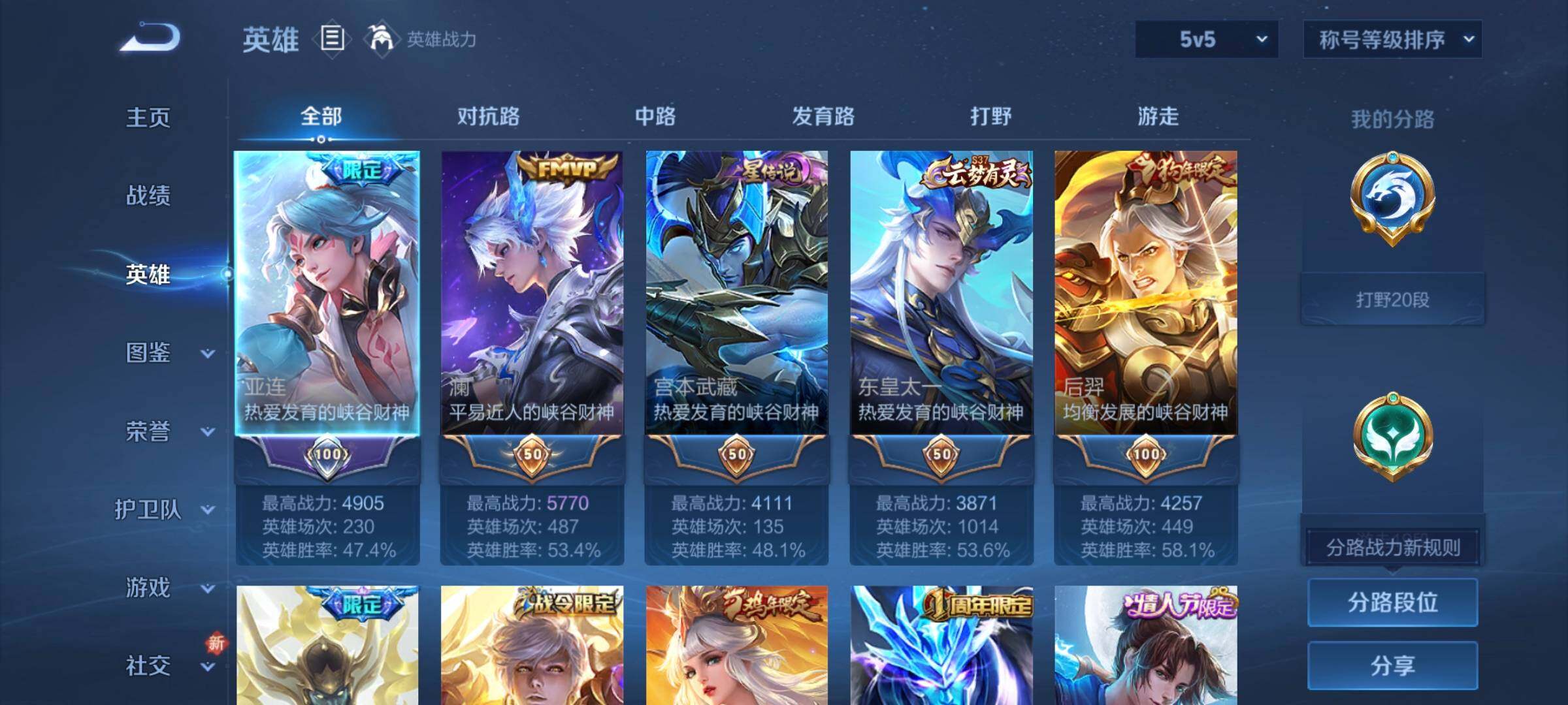 WZCMW3368115王者荣耀账号详情图16